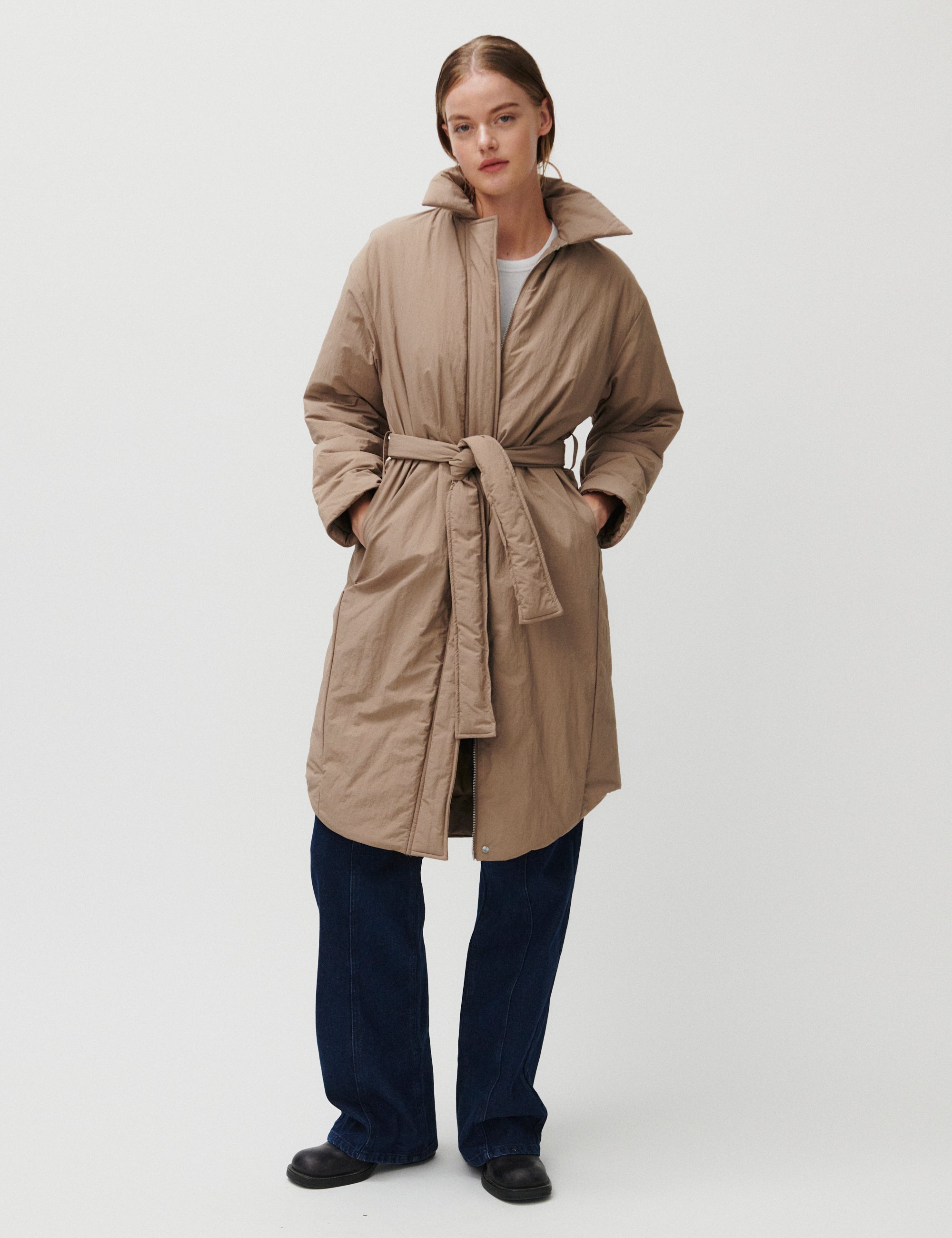 2NDDAY 2ND Loran - Refined Tech Coats & Jackets 170808 Taupe Gray