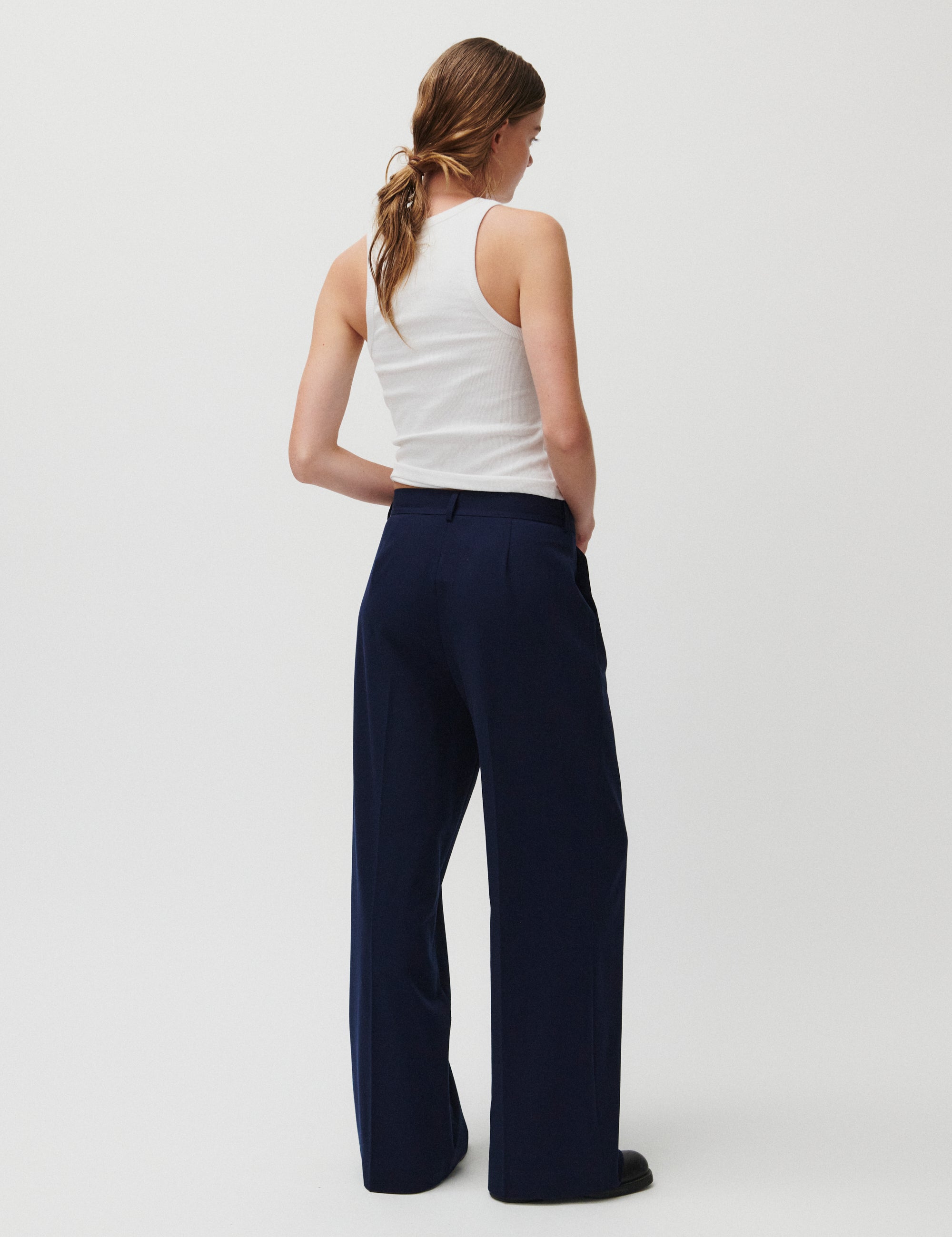 2NDDAY 2ND Mille - Daily Sleek Pants 04004 Navy Blazer