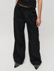 2ND Mille - Melange Suiting - Bukser - Black