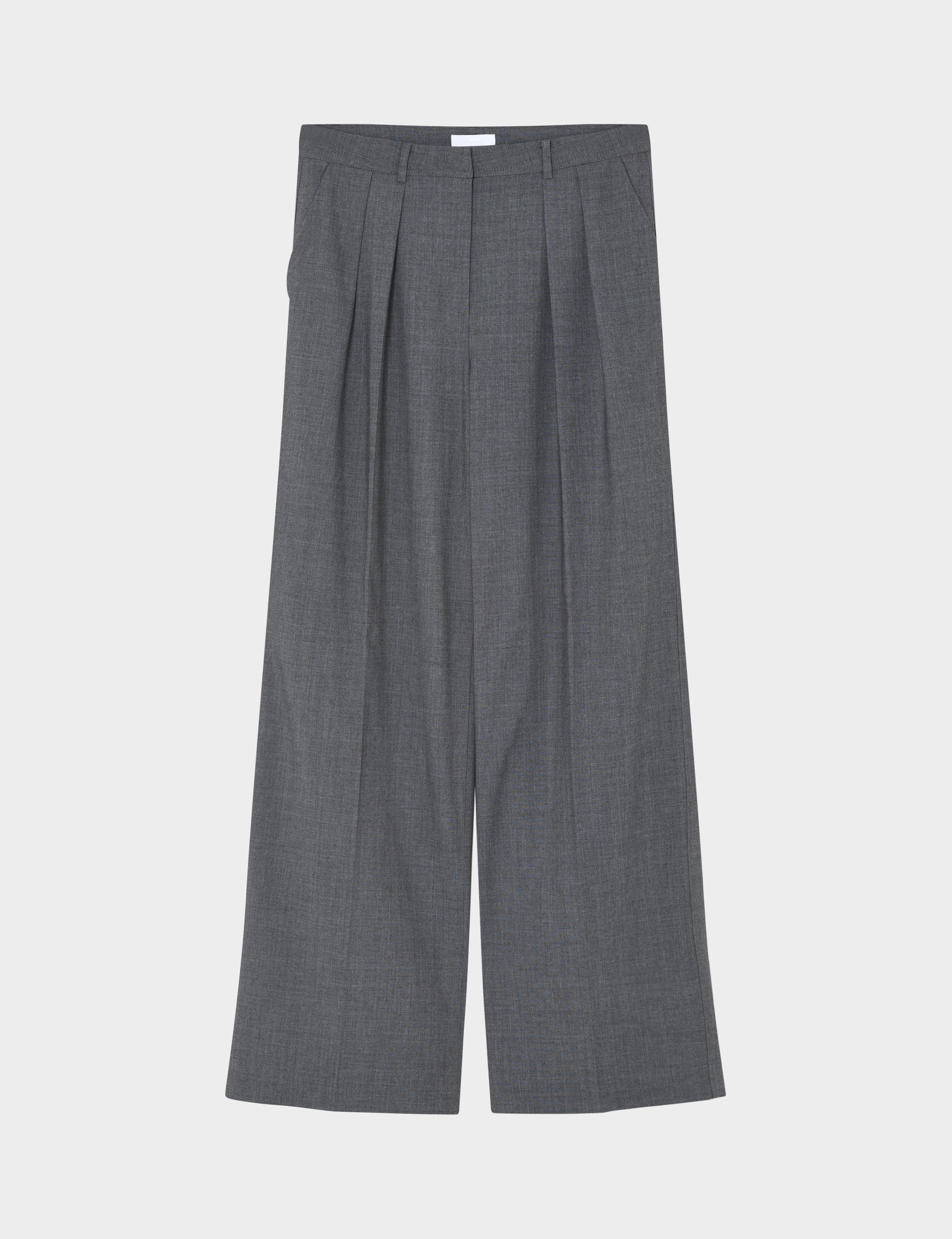 2NDDAY 2ND Mille - Melange Suiting - Bukser Bukser 420129 Light Grey Melange