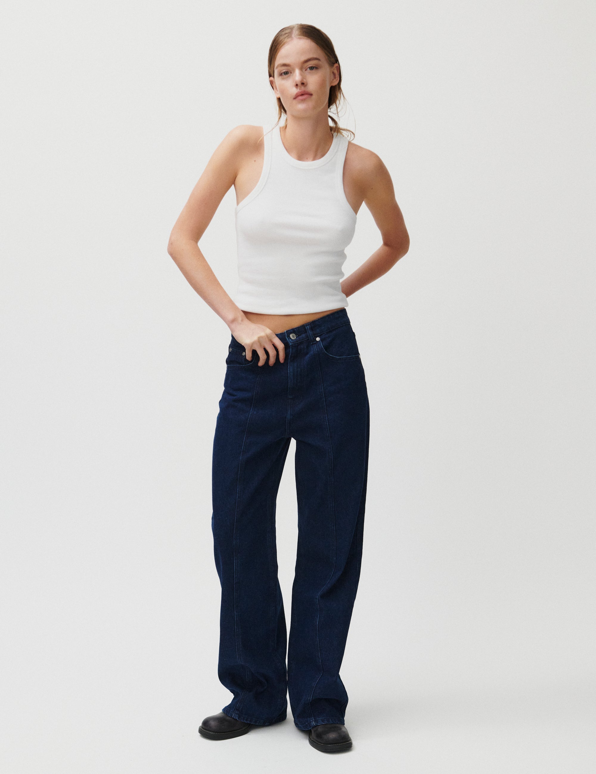 2NDDAY 2ND Rode - Cold Blue Denim Jeans D043 Cold Blue Denim