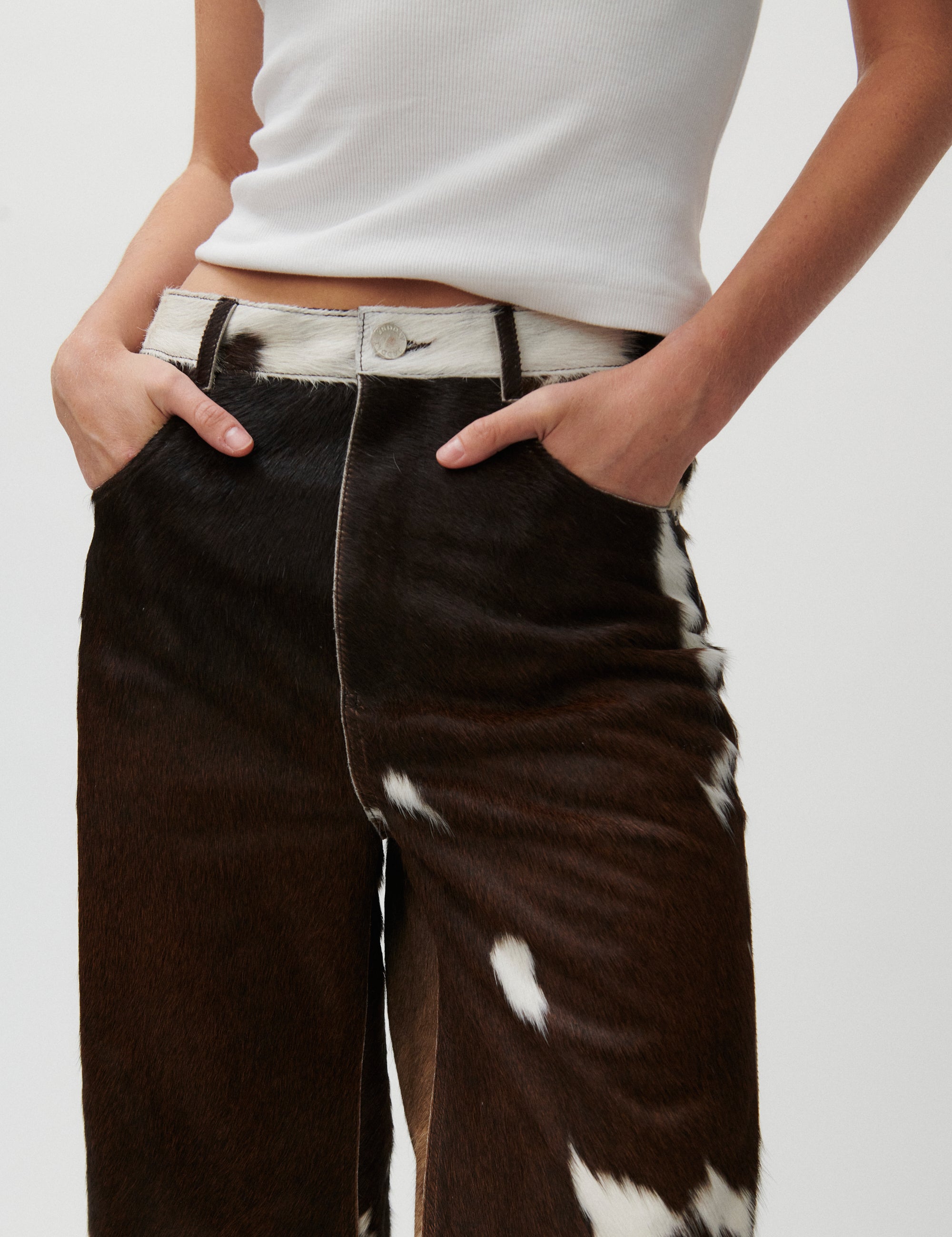 2NDDAY 2ND Rode - Cow Pants 191016 JAVA