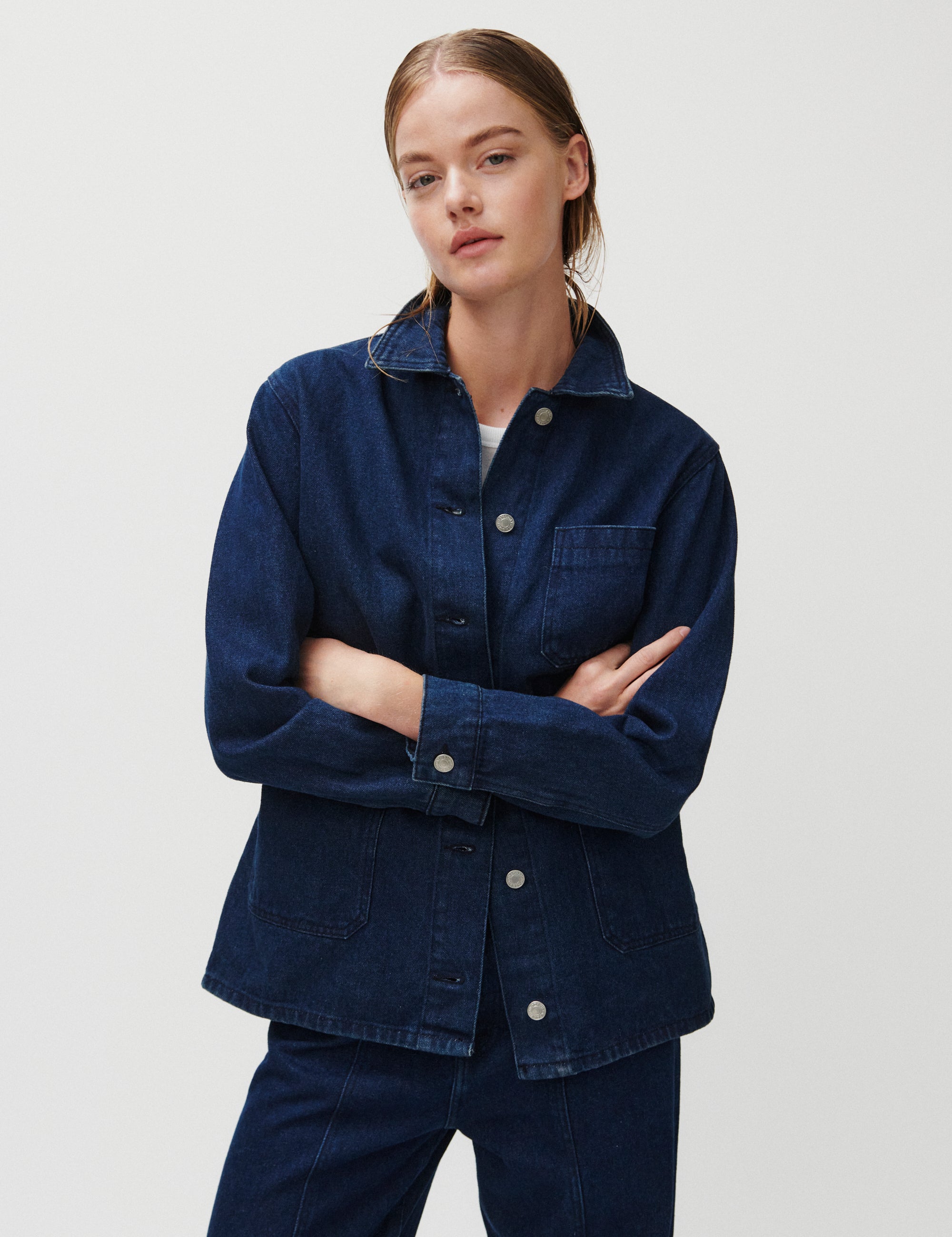 2NDDAY 2ND Rodi - Cold Blue Denim Jackets D043 Cold Blue Denim