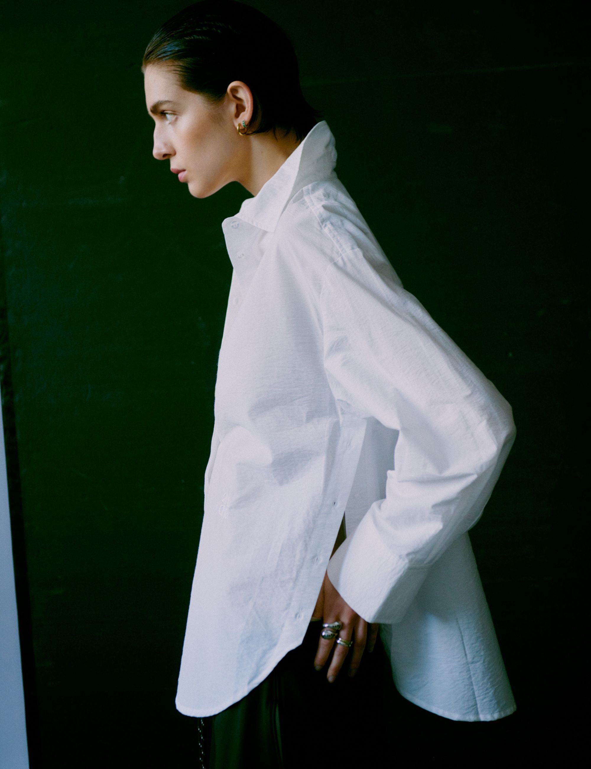 2NDDAY 2ND Rorda - Fall Shirting - Skjorte Bluse 114001 Brilliant White