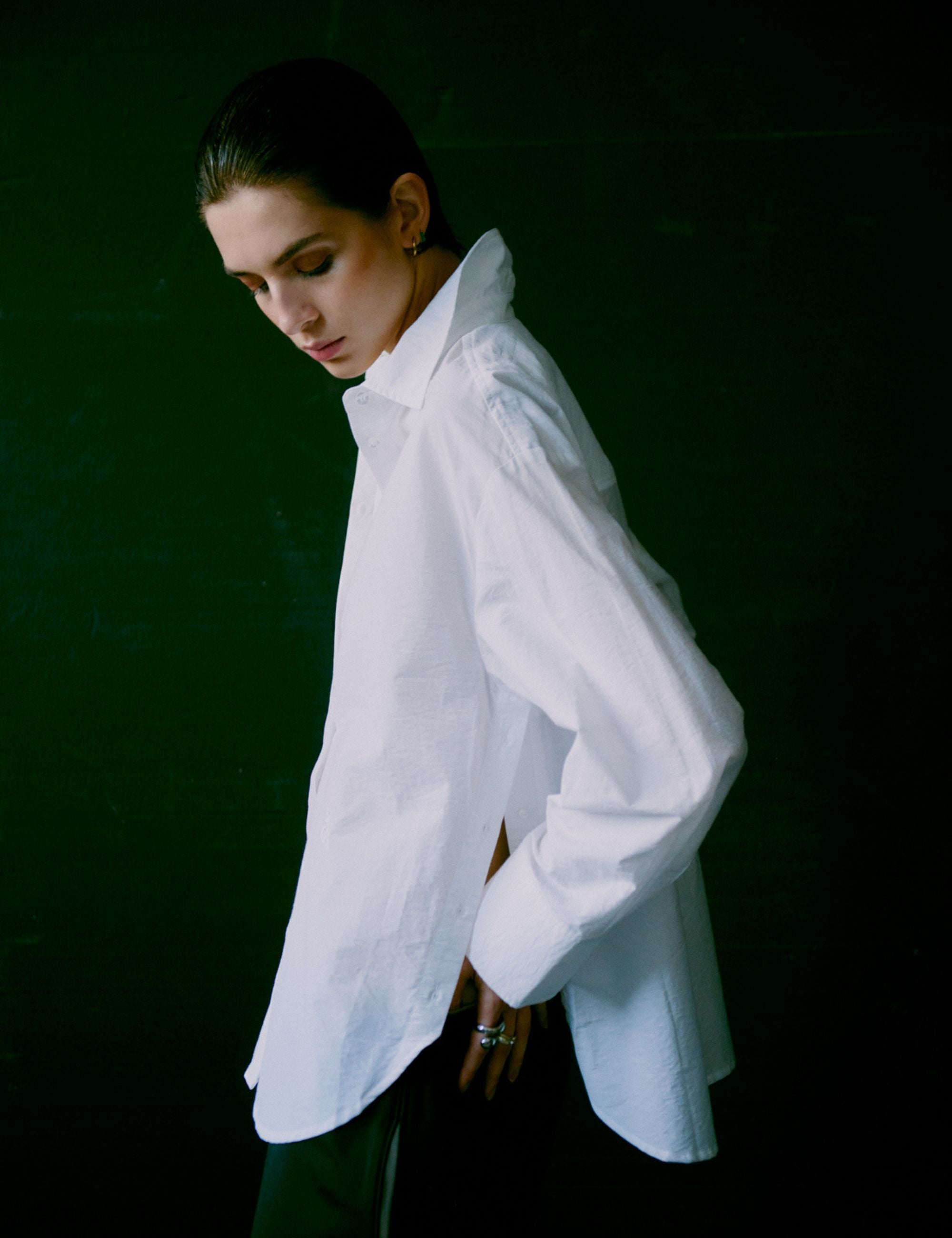 2NDDAY 2ND Rorda - Fall Shirting - Skjorte Bluse 114001 Brilliant White