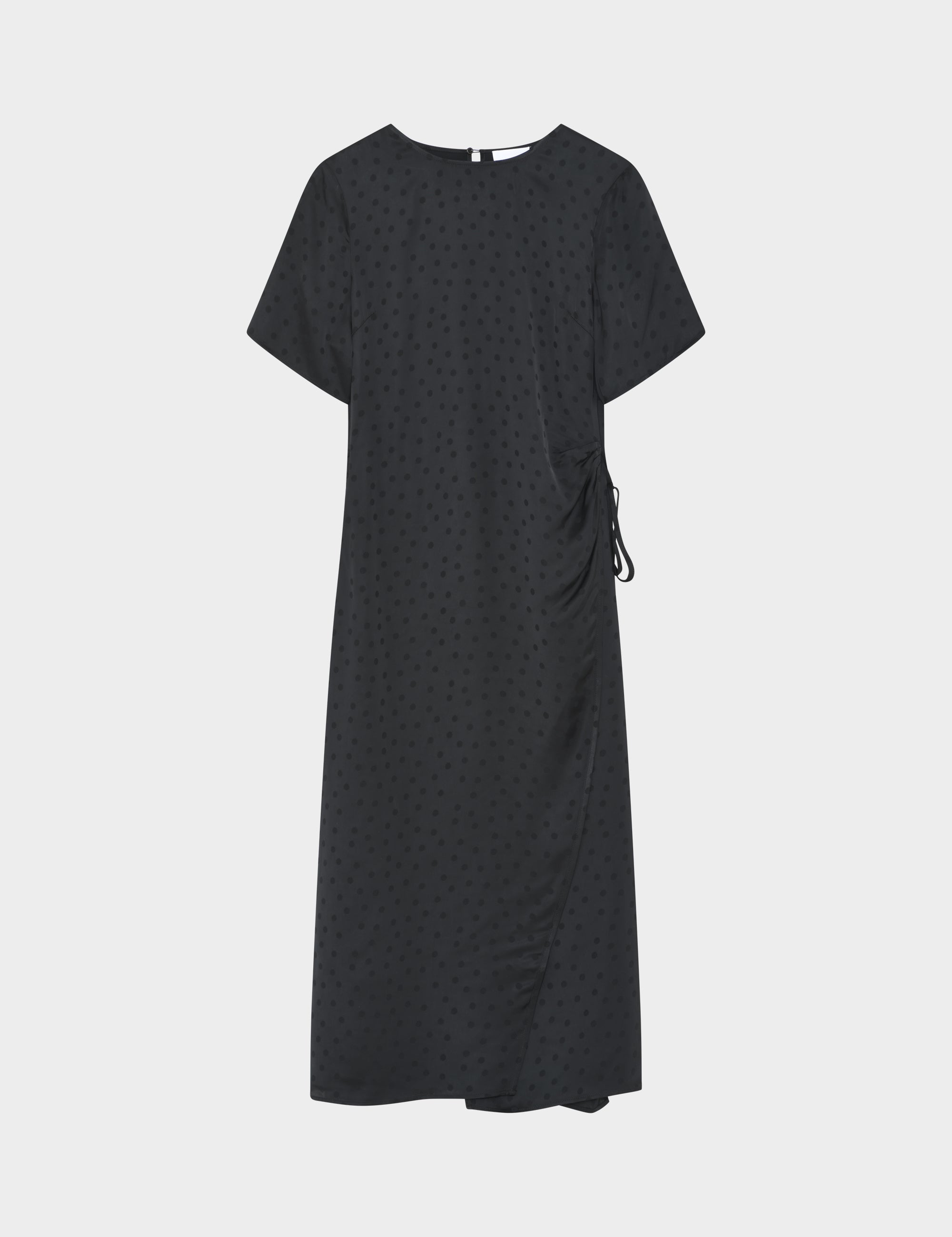 2NDDAY 2ND Serena - Jacquard Viscose Kjole 190303 Black