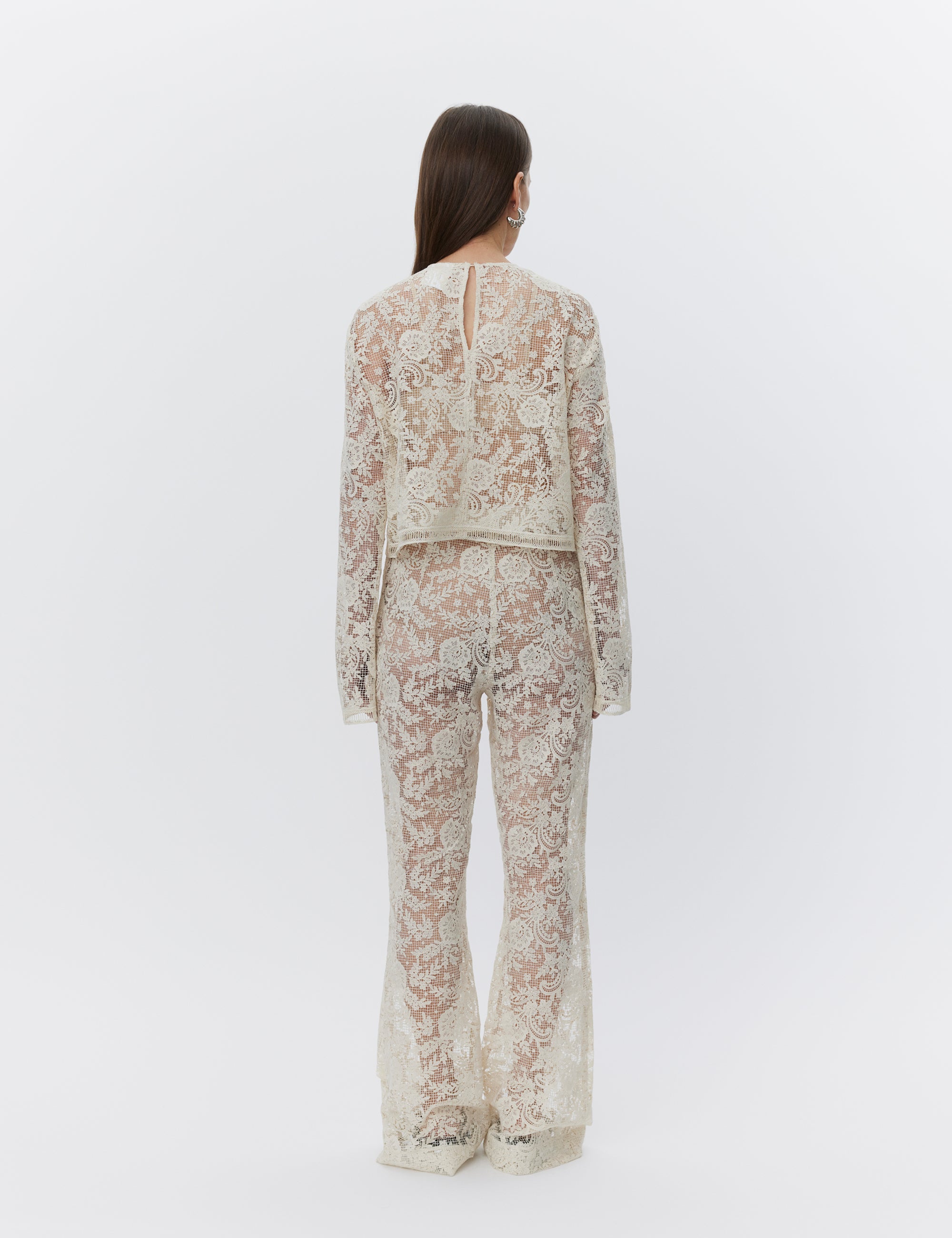 DAY Birger ét Mikkelsen Aaliyah - Spring Crochet Shirts & Blouses 120110 Pistachio Shell