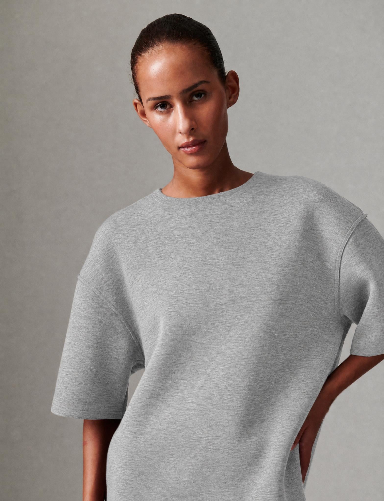 DAY Birger ét Mikkelsen Amalie - Scuba - Top Top 500036 Light Grey Melange