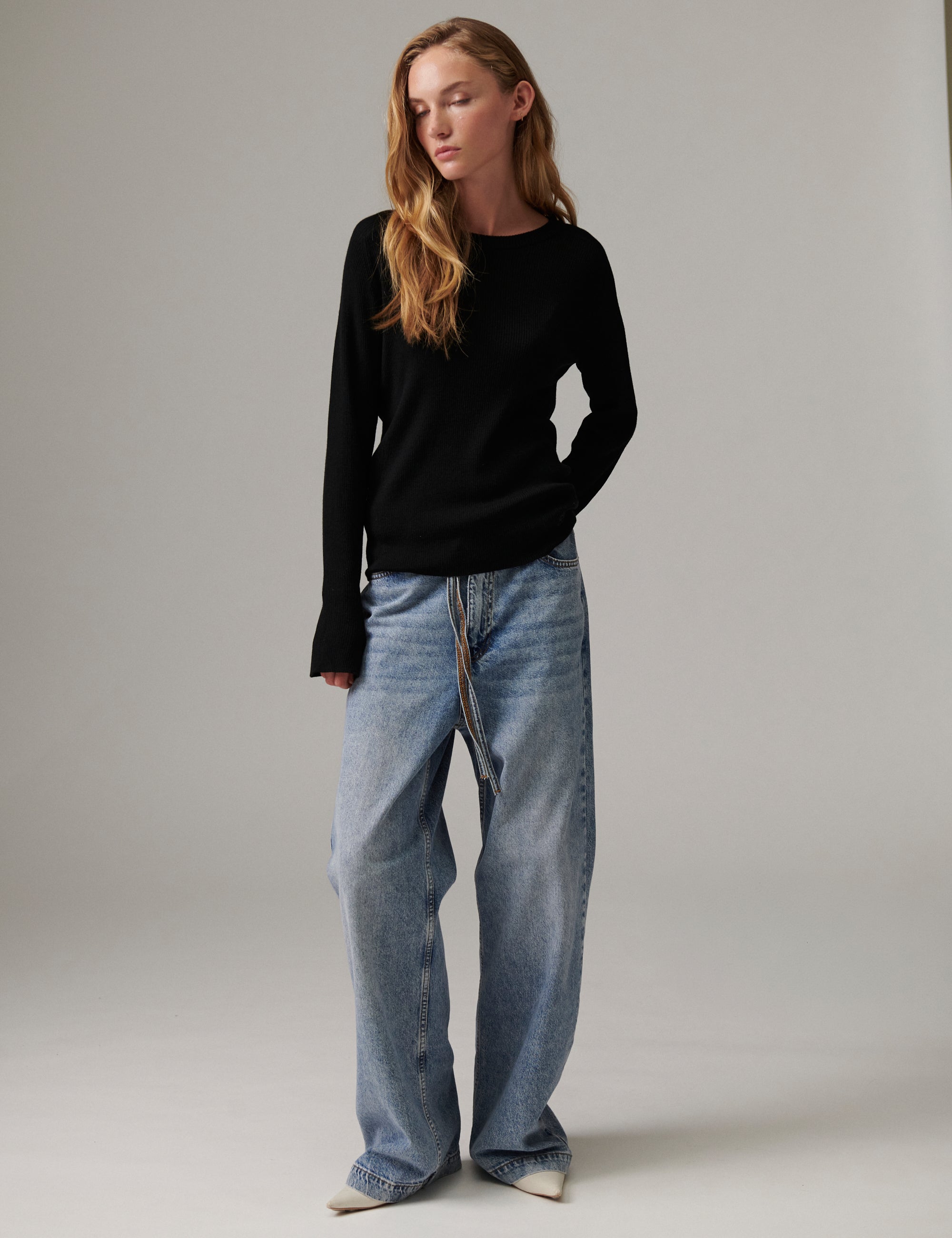 DAY Birger ét Mikkelsen Anabelle Rib - Daily Elements - Pullover Sweater 190303 Black