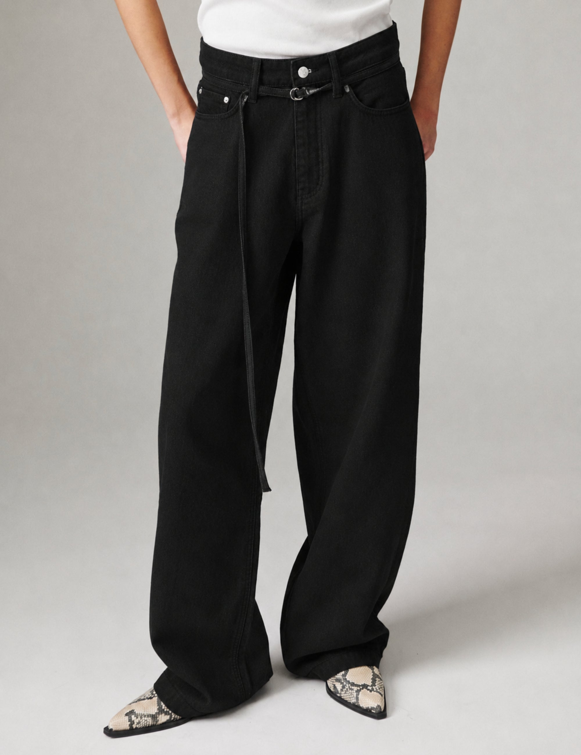 DAY Birger ét Mikkelsen Andi - Black Denim Bukser 190303 Black