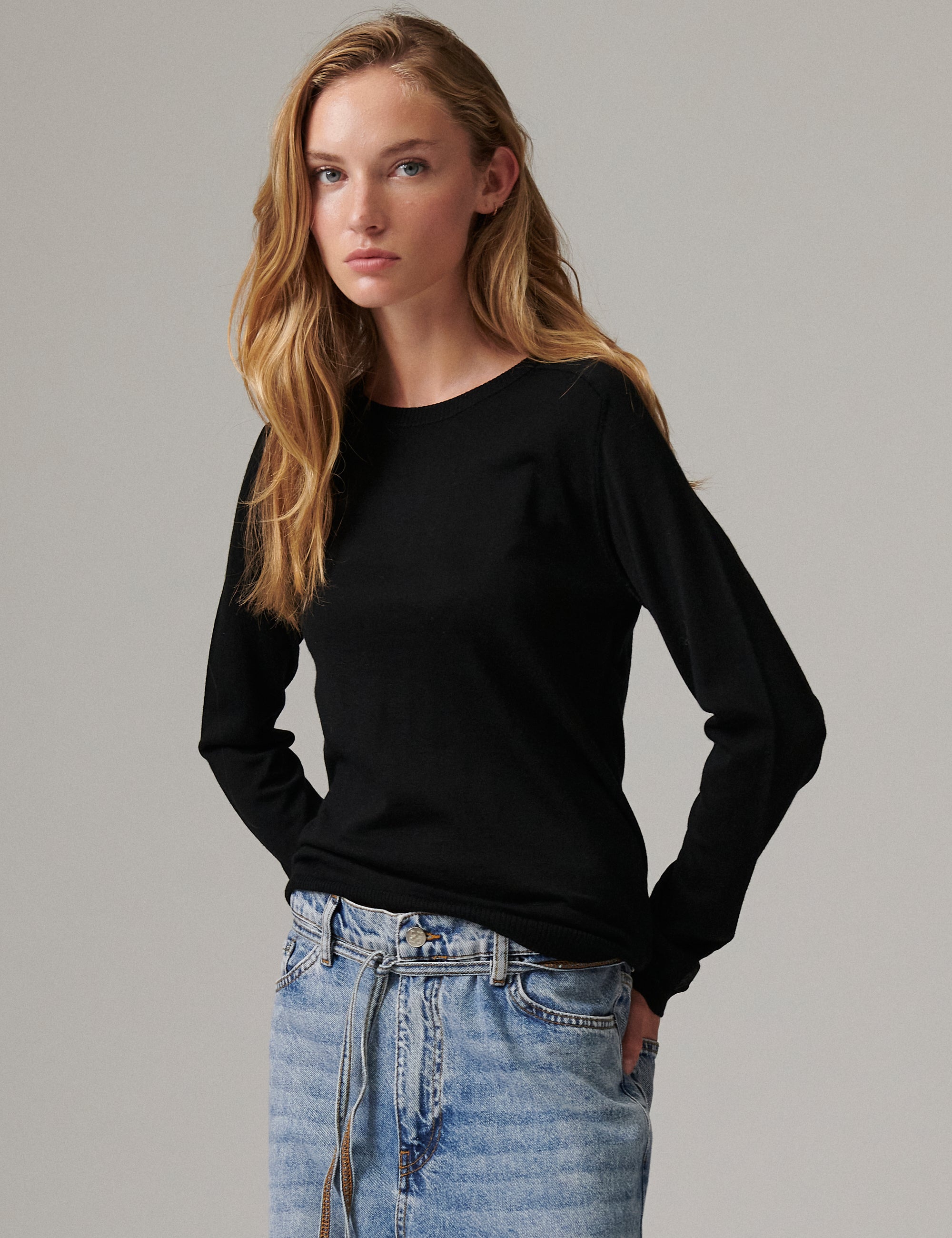 DAY Birger ét Mikkelsen Annabelle - Daily Elements Sweater 190303 Black