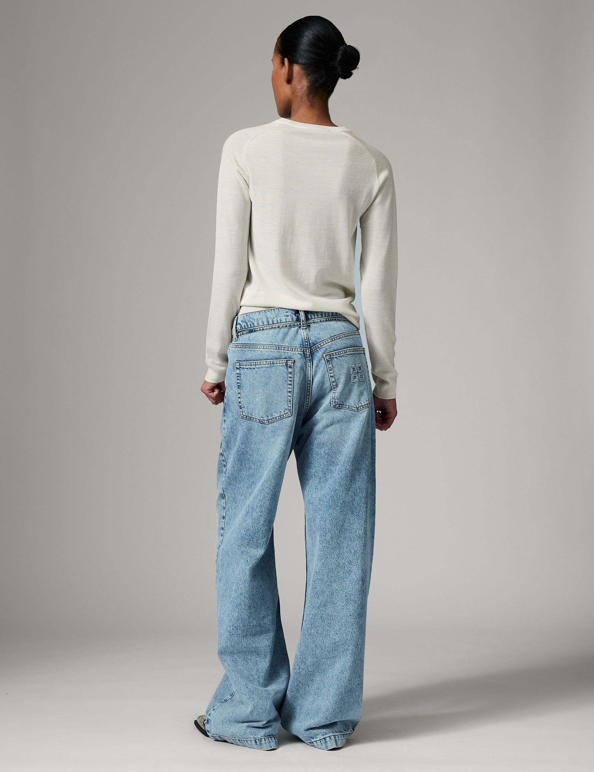 DAY Birger ét Mikkelsen Annabelle - Daily Elements - Pullover Sweater 01002 Ivory Shade