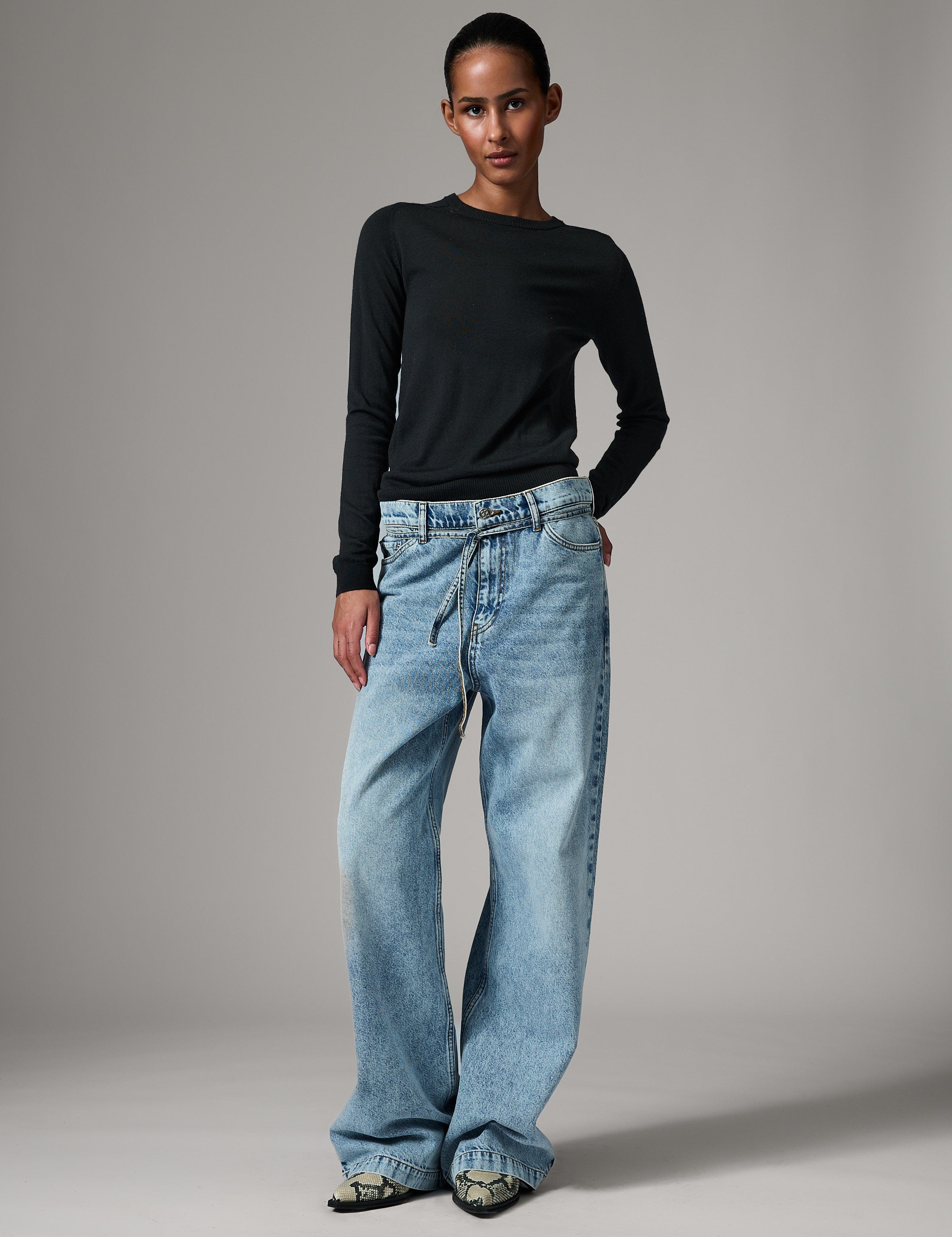 DAY Birger ét Mikkelsen Annabelle - Daily Elements - Pullover Sweater 190303 Black
