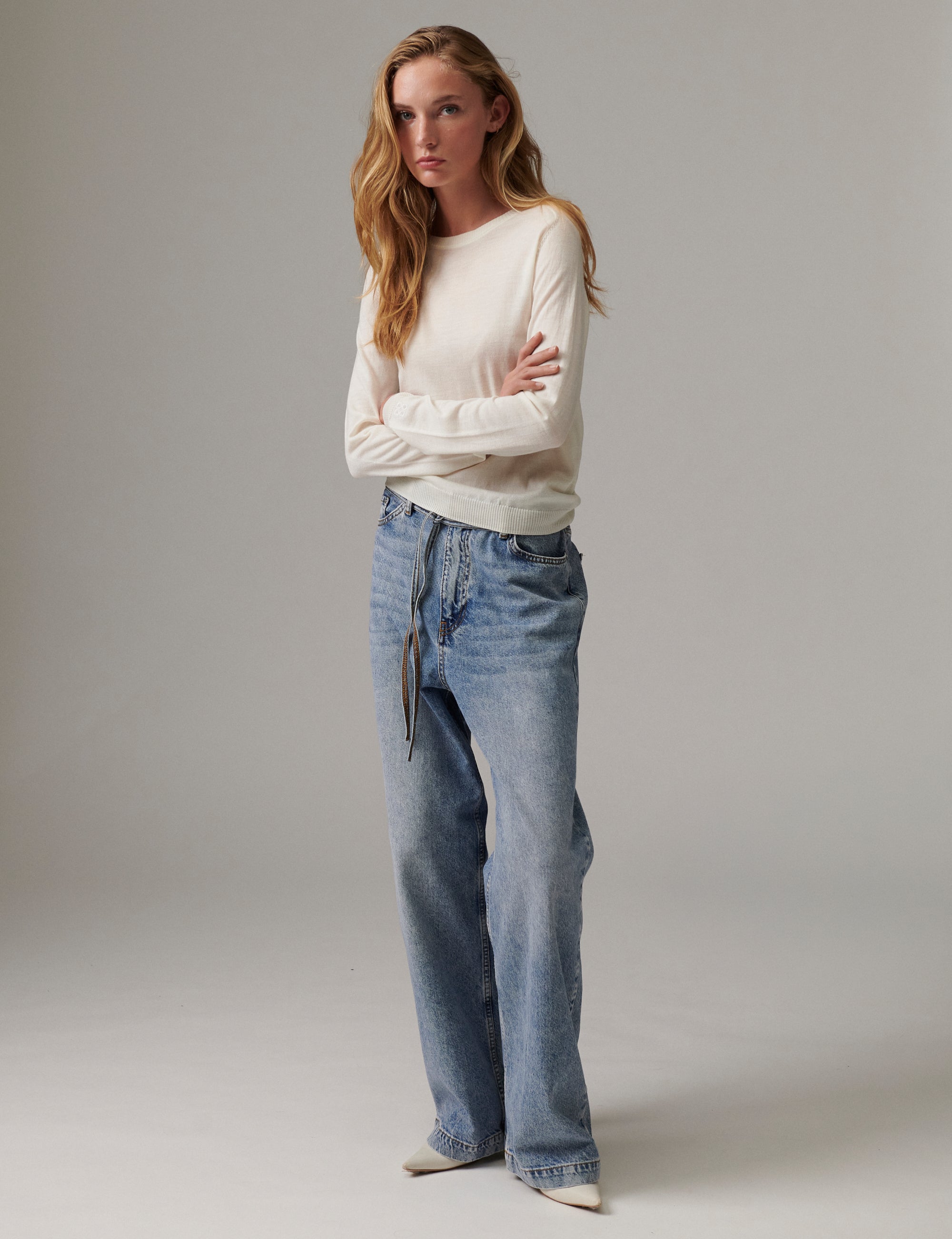 DAY Birger ét Mikkelsen Annabelle - Daily Elements - Pullover Sweater 110605 Jet Stream