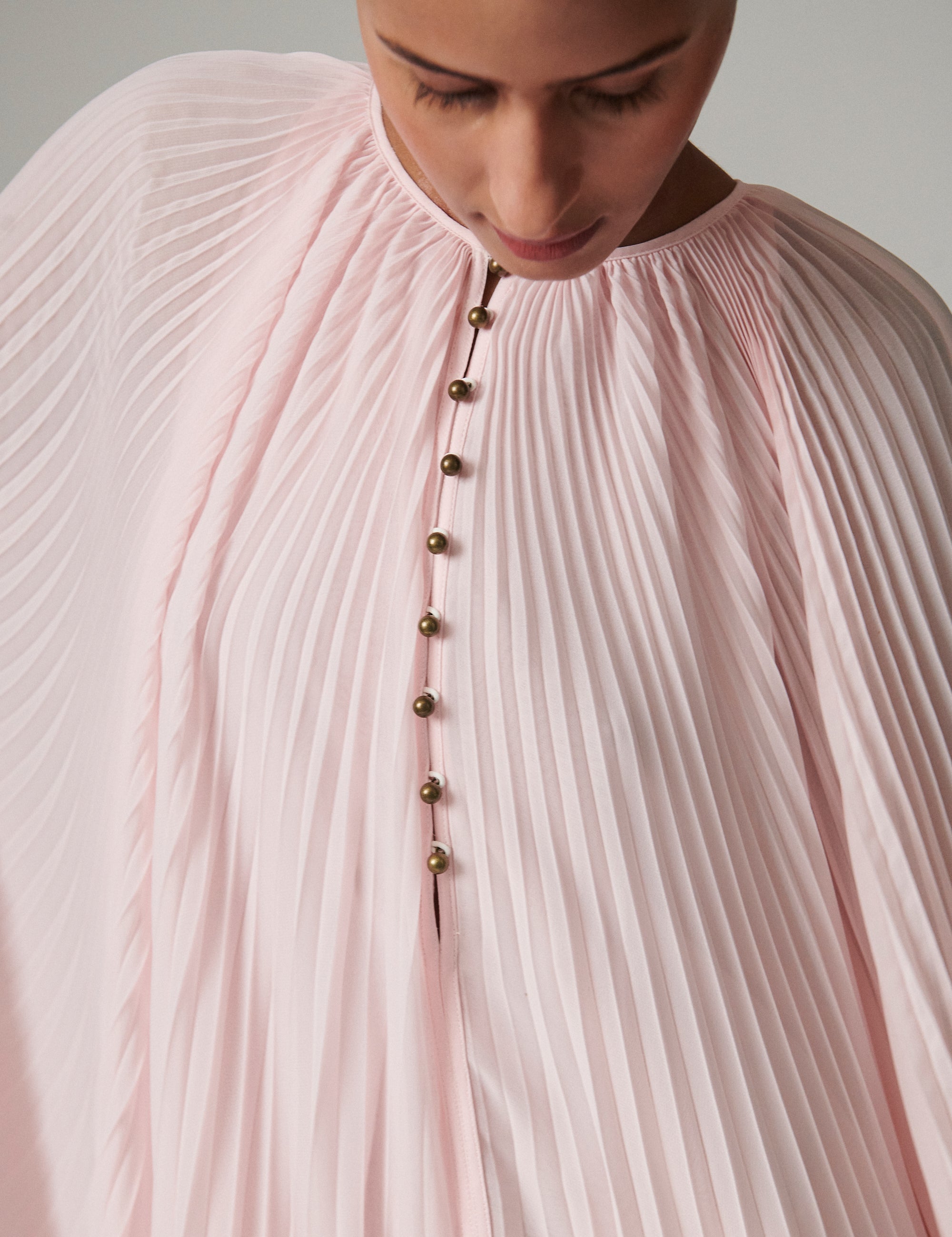 DAY Birger ét Mikkelsen Arin - Chiffon Fringe Kjole 112511 SHRINKING VIOLET