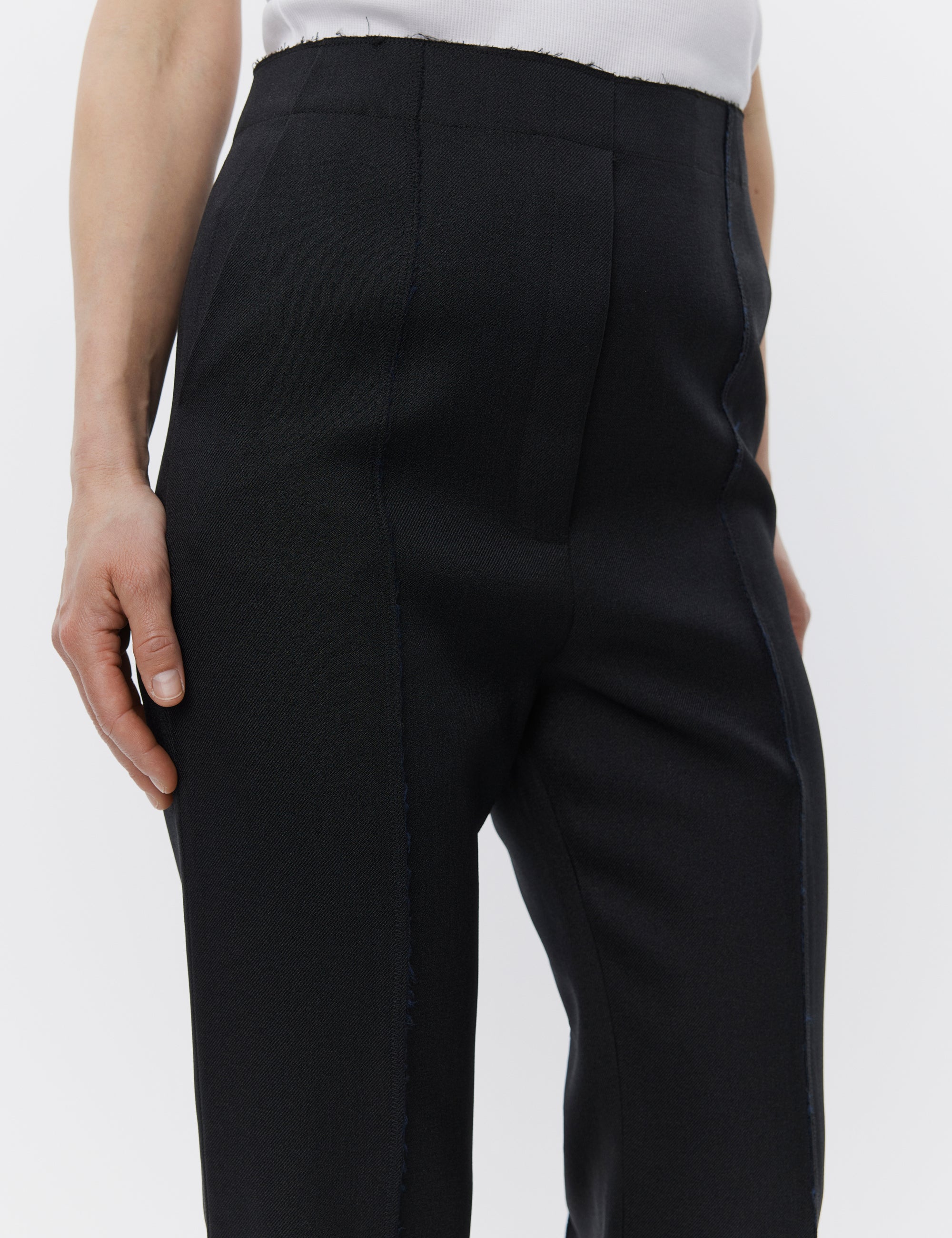 DAY Birger ét Mikkelsen Axel - Bonded viscose Pants 190303 BLACK