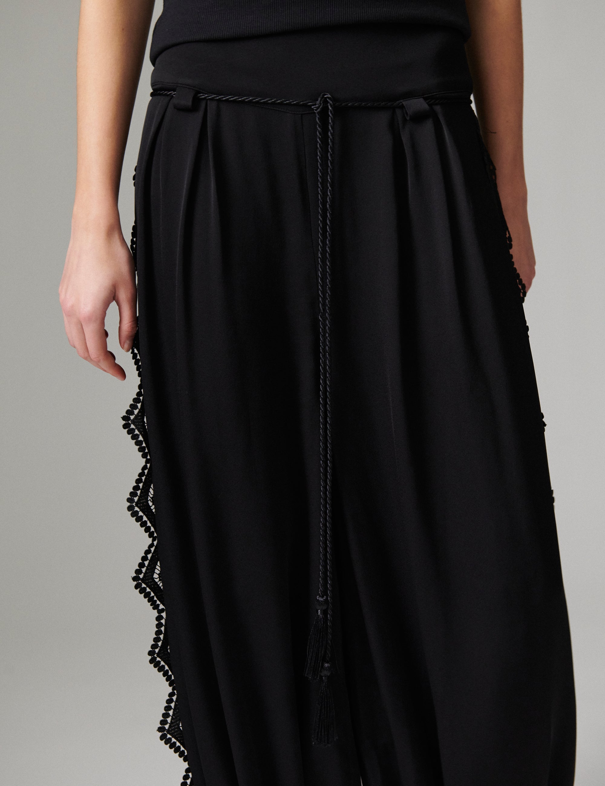 DAY Birger ét Mikkelsen Beate - Matte Crepe - Bukser Bukser 190303 Black