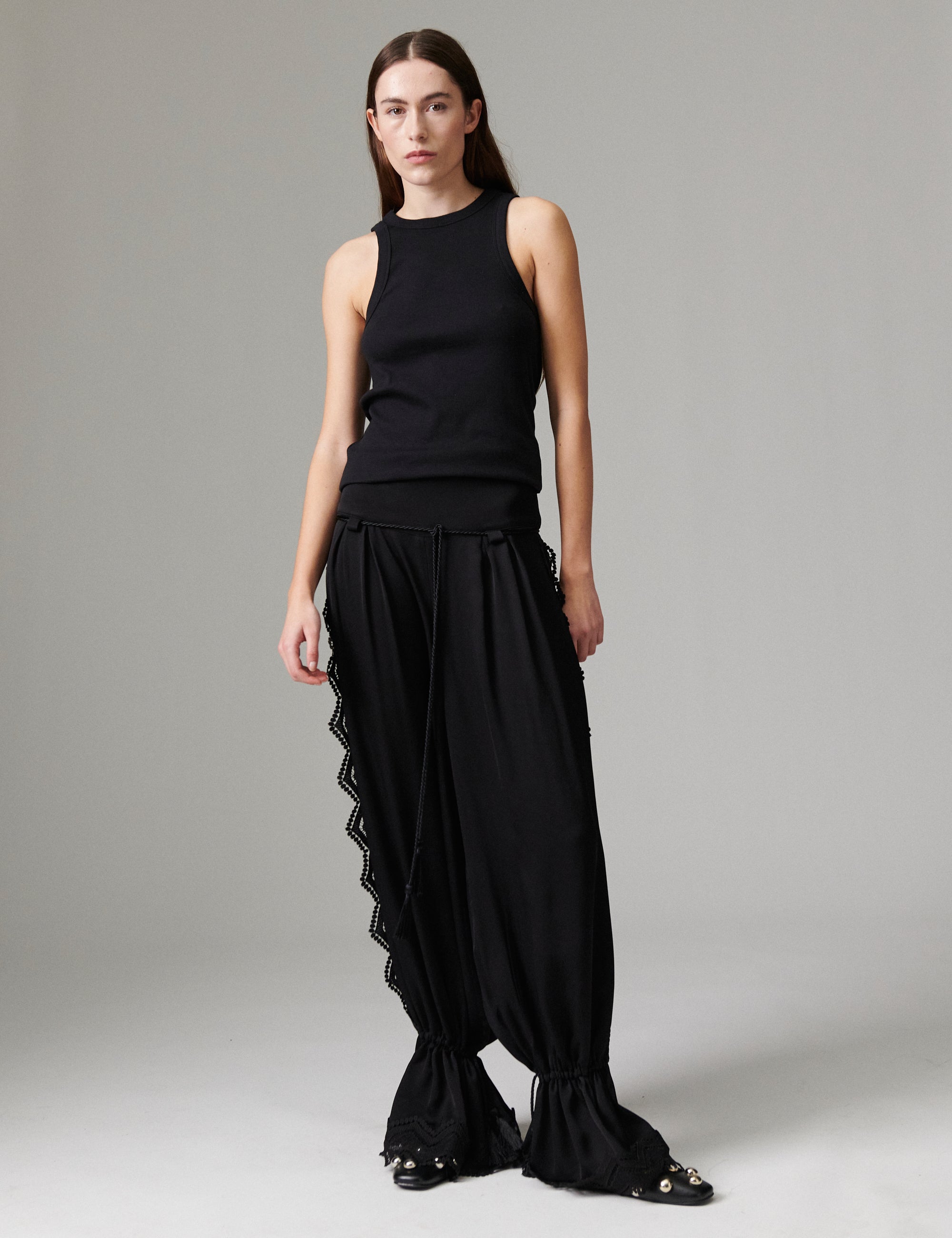 DAY Birger ét Mikkelsen Beate - Matte Crepe - Bukser Bukser 190303 Black