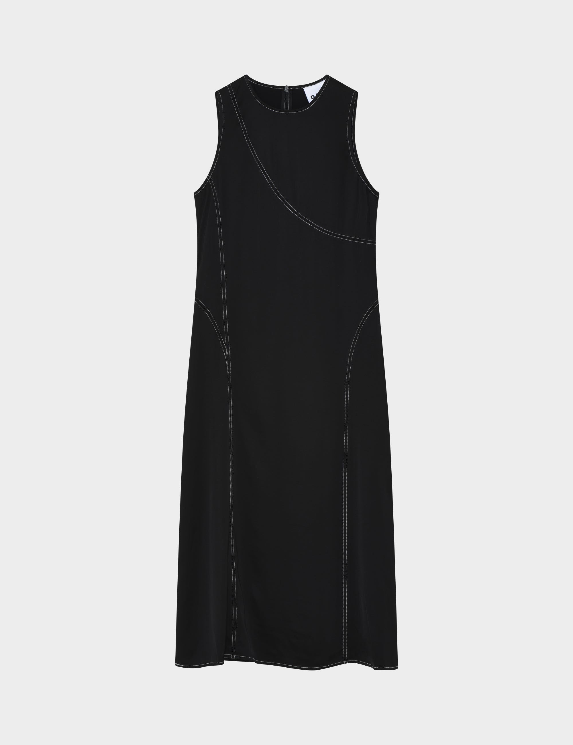 DAY Birger ét Mikkelsen Becca - Fluid Viscose RD Dress 190303 BLACK