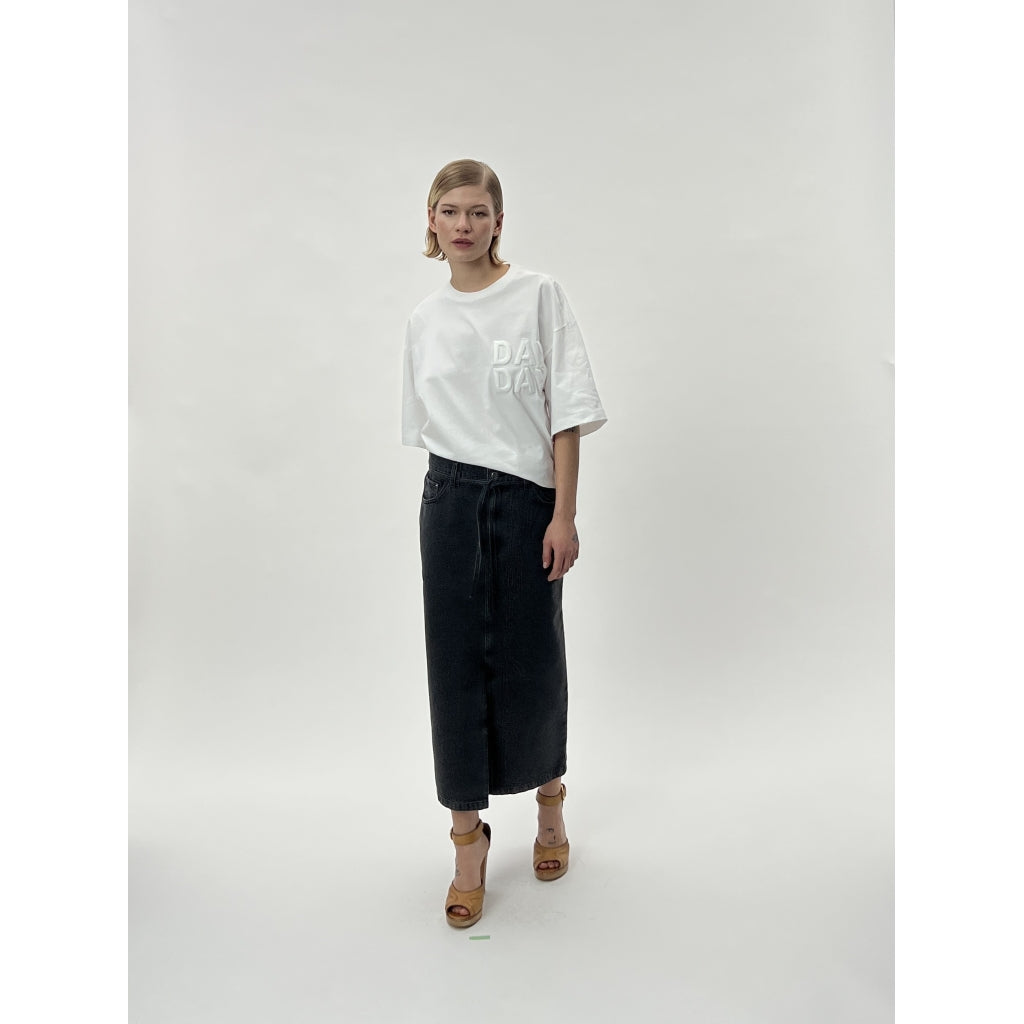 DAY Birger ét Mikkelsen Ben - Black Denim Skirt 190303 BLACK