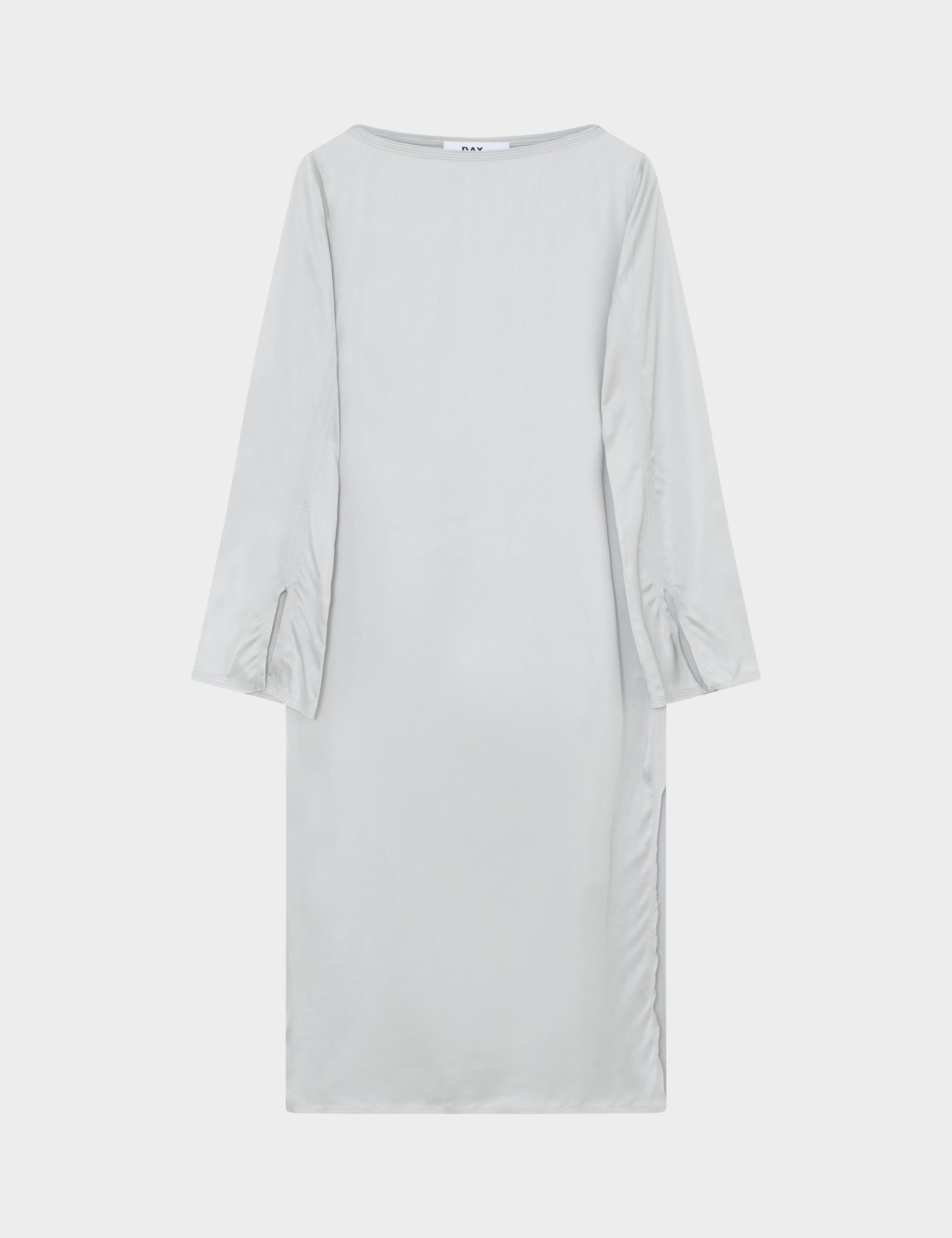 DAY Birger ét Mikkelsen Braun - Fluid Viscose Dress 144206 PEARL BLUE
