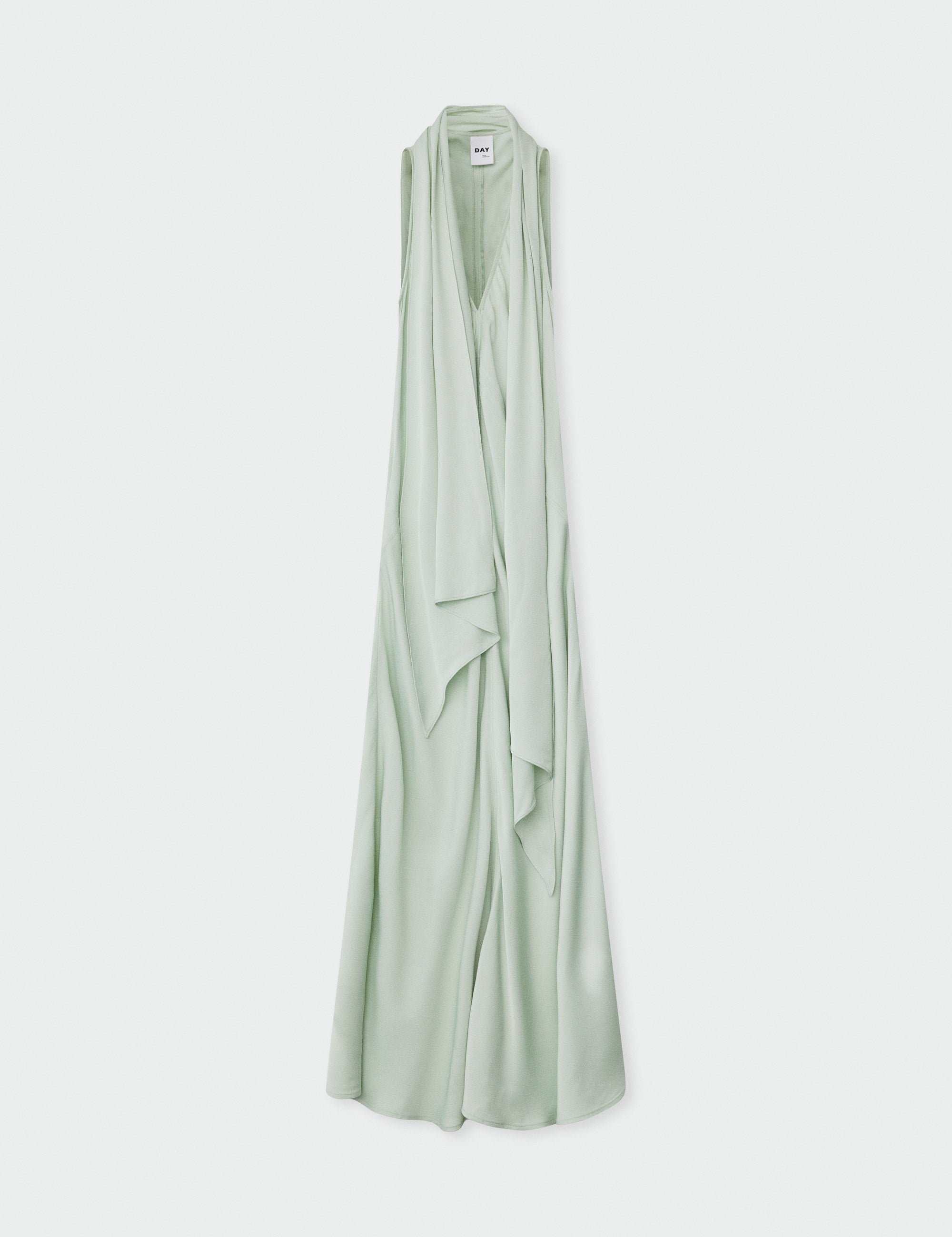 DAY Birger ét Mikkelsen Brielle - Matte Crepe Kjole 136107 GREEN LILY