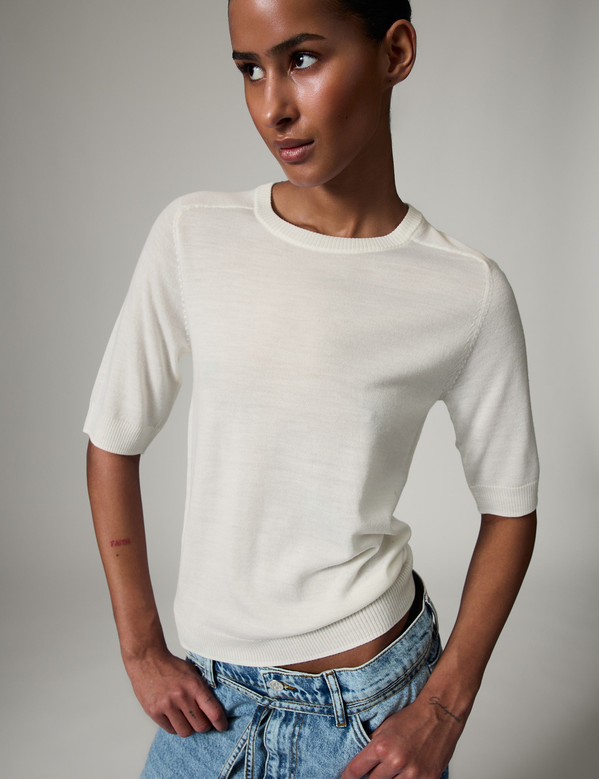 DAY Birger ét Mikkelsen Carolina - Daily Elements Sweater 110605 Jet Stream