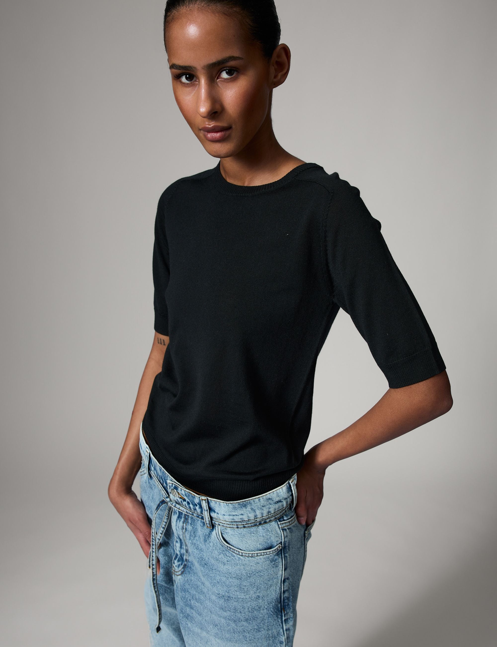DAY Birger ét Mikkelsen Carolina - Daily Elements Sweater 190303 Black