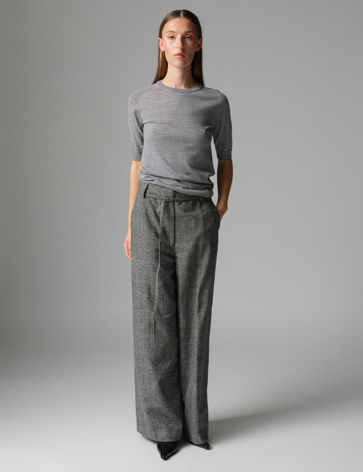 DAY Birger ét Mikkelsen Carolina - Daily Elements Sweater 500006 Medium Grey Melange