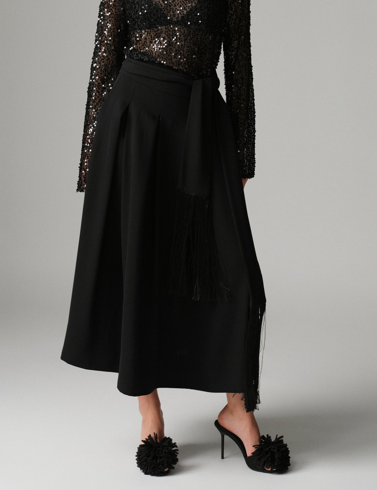 DAY Birger ét Mikkelsen Chai - Classic Gabardine - Nederdel Skirt 190303 Black