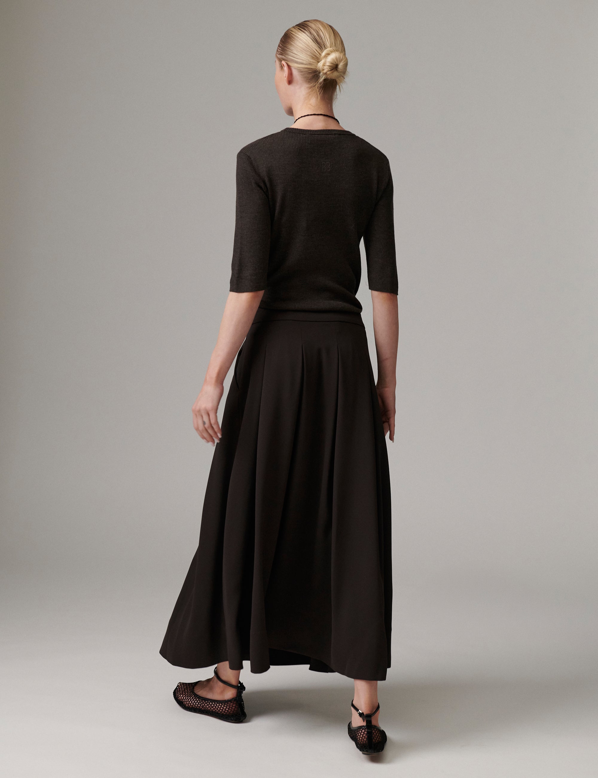 DAY Birger ét Mikkelsen Chai - Classic Gabardine - Nederdel Skirt 191018 Ganache