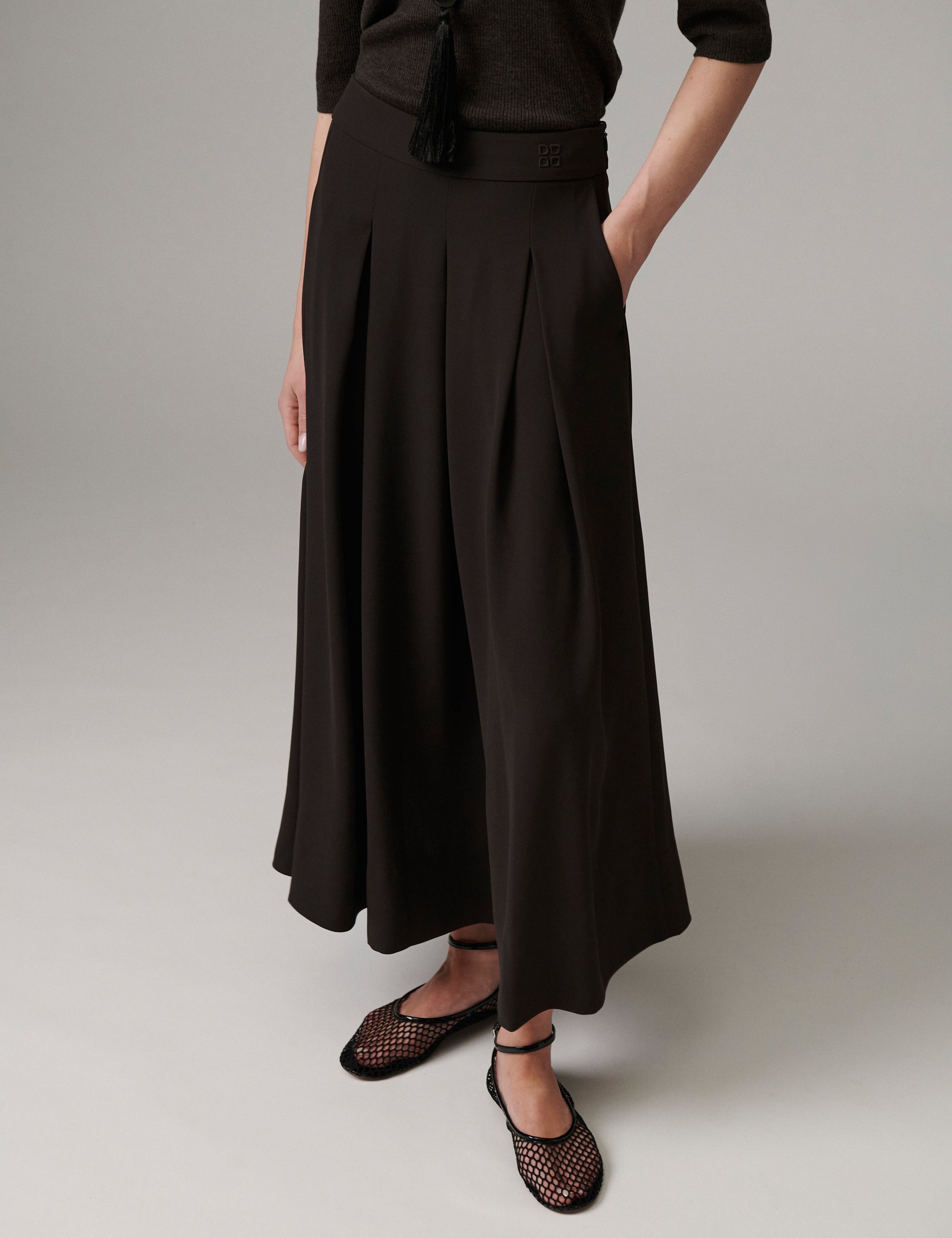 DAY Birger ét Mikkelsen Chai - Classic Gabardine - Nederdel Skirt 191018 Ganache