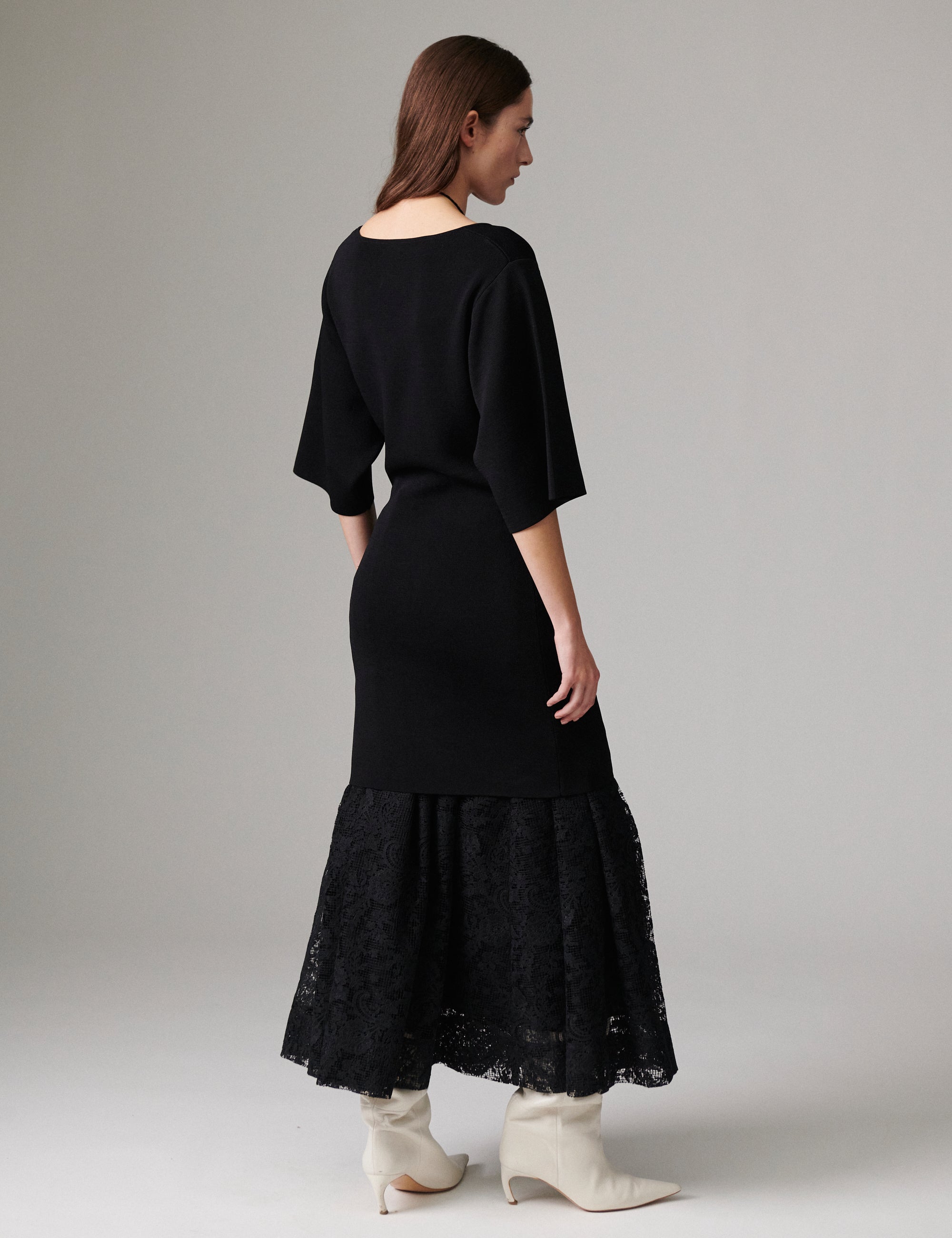 DAY Birger ét Mikkelsen Chai - Day Crochet - Nederdel Skirt 190303 Black