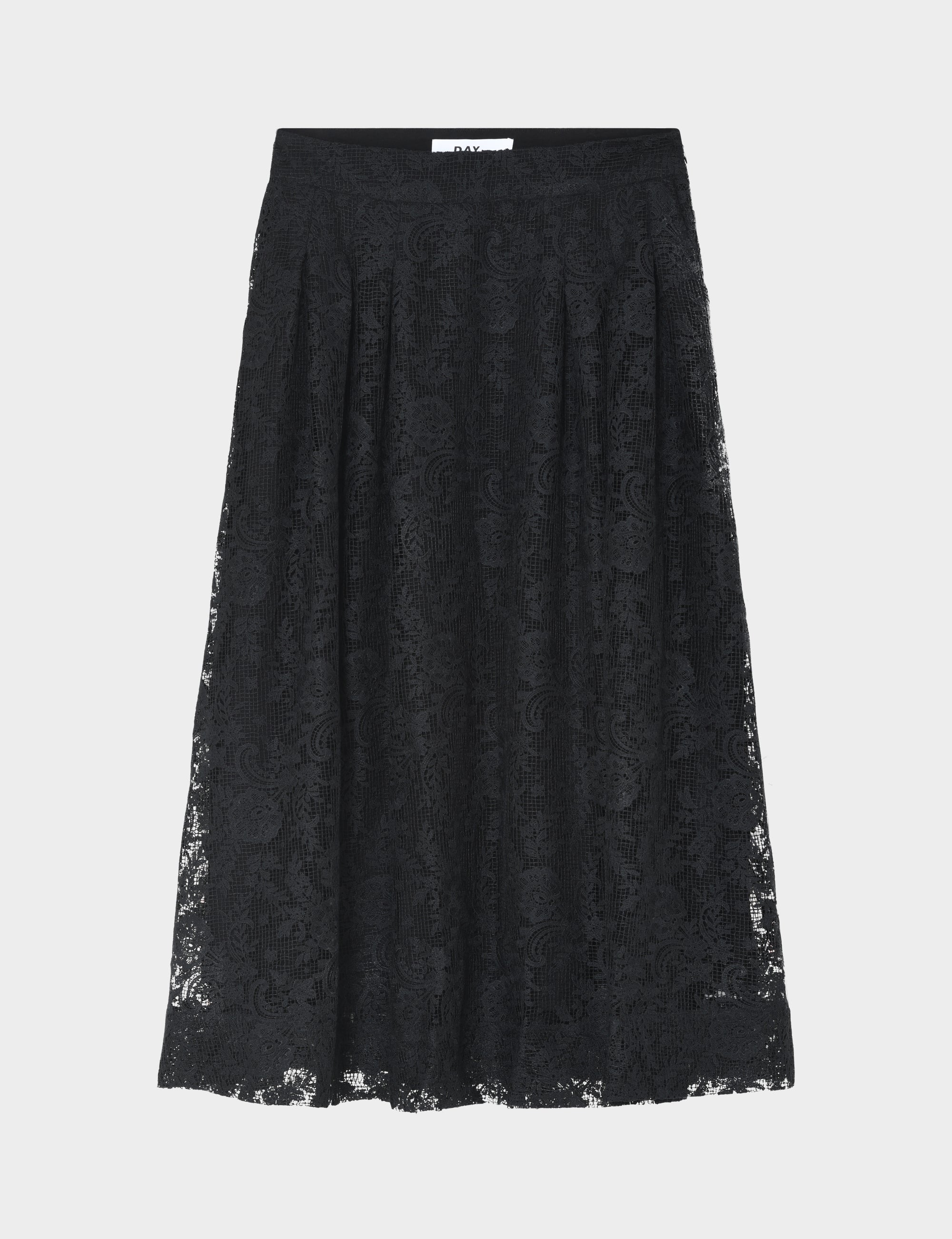 DAY Birger ét Mikkelsen Chai - Day Crochet - Nederdel Skirt 190303 Black