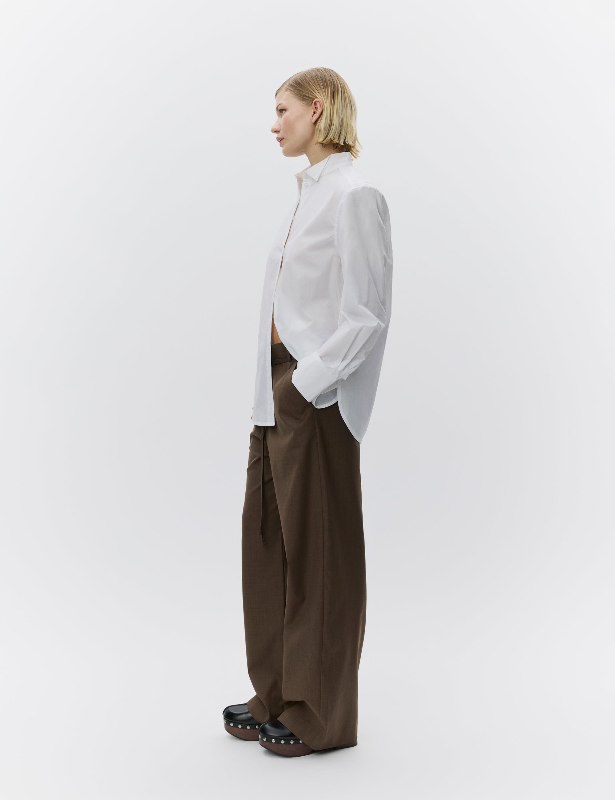 DAY Birger ét Mikkelsen Chen - Solid Cotton Shirts & Blouses 110601 Bright White