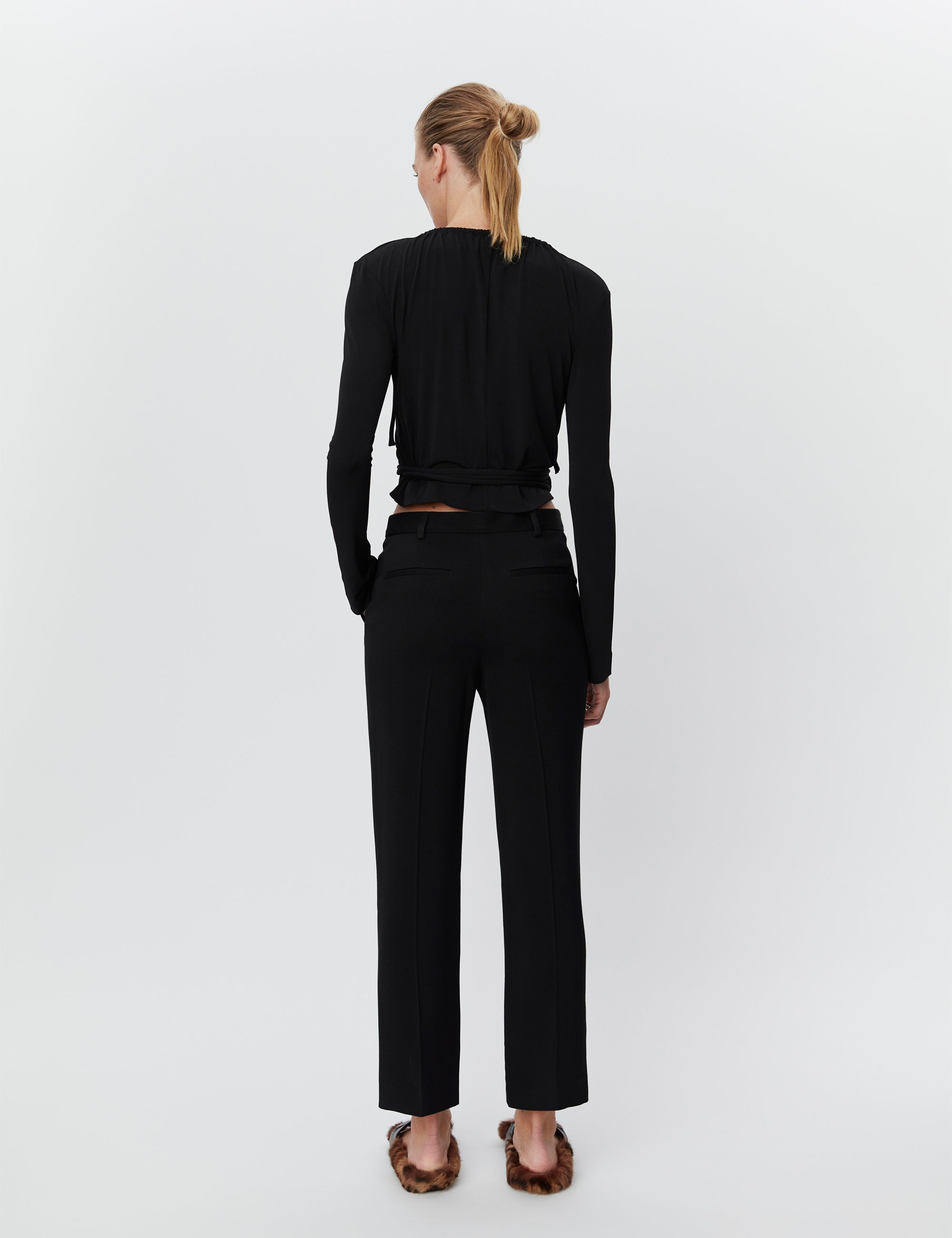 DAY Birger ét Mikkelsen Classic Lady - Viscose Twill Bukser 190303 Black