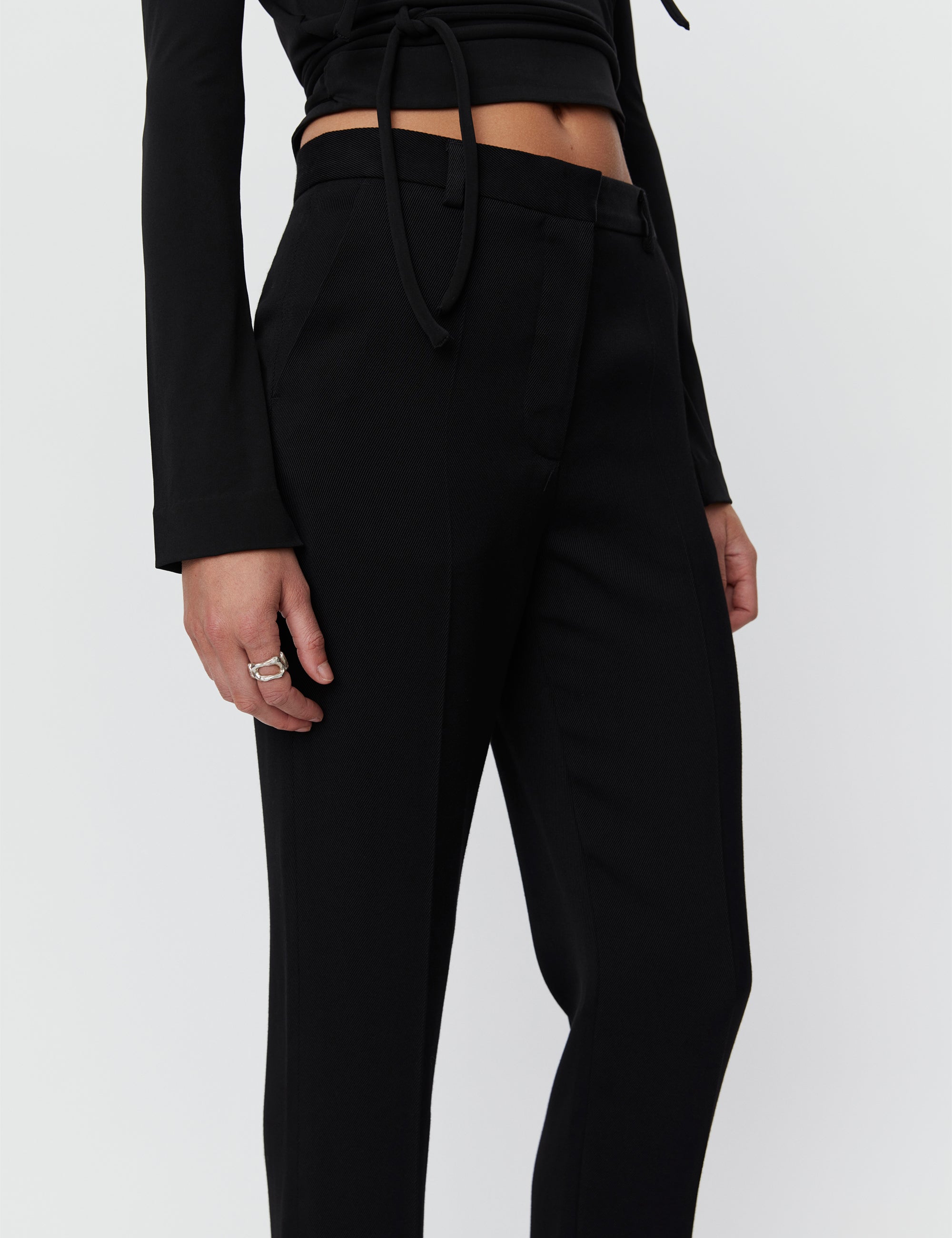 DAY Birger ét Mikkelsen Classic Lady - Viscose Twill Bukser 190303 Black