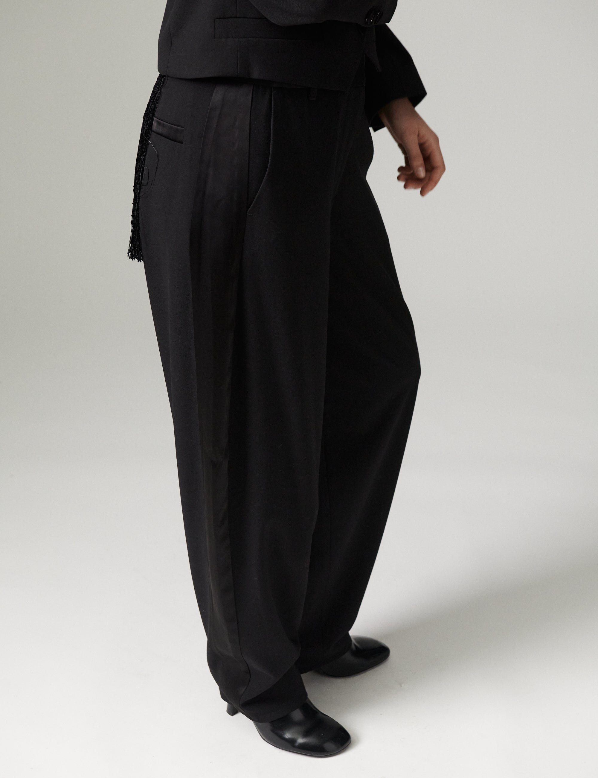 DAY Birger ét Mikkelsen DAYBarrollo - Worsted Bukser 190303 Black