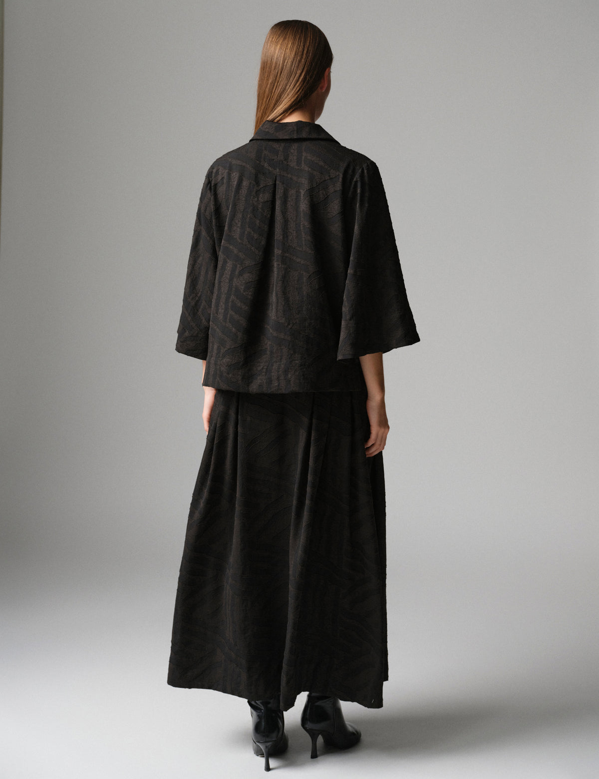 DAY Birger ét Mikkelsen DAYChai - Raw Lines - Nederdel Skirt 12000 Black