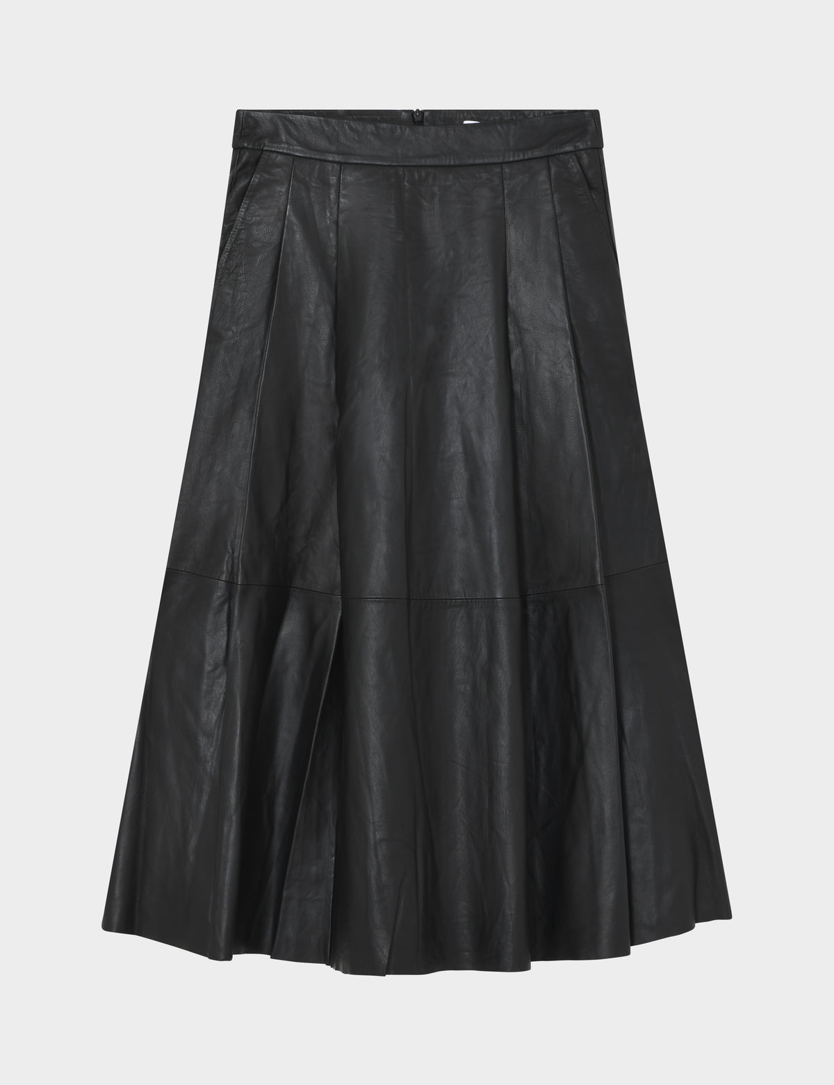DAY Birger ét Mikkelsen DAYChao - Soft Leather Lamb - Nederdel Skirt 190303 Black