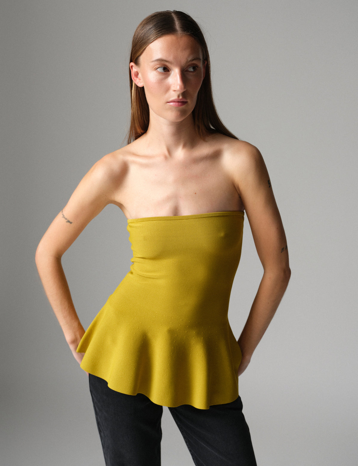 DAY Birger ét Mikkelsen DAYCocago - Modern Viscose - Skirt Top 170836 ECRU OLIVE
