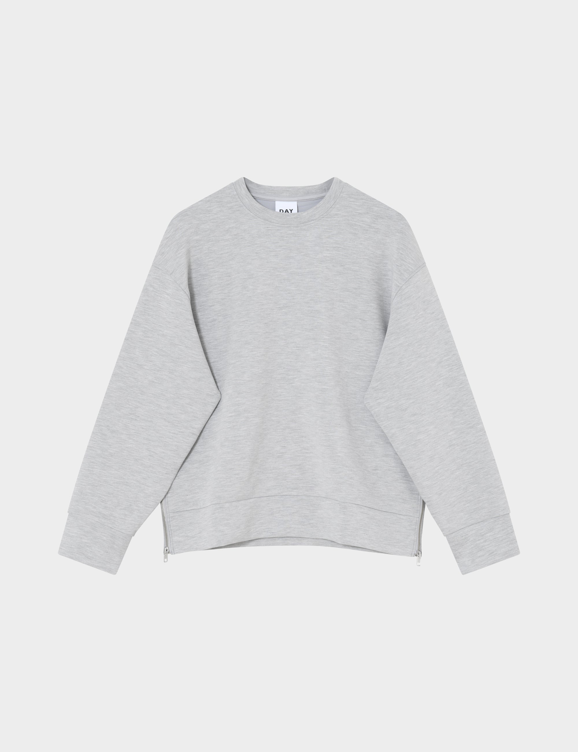 DAY Birger ét Mikkelsen DAYCrewa - Scuba Sweater 500056 Grey Melange