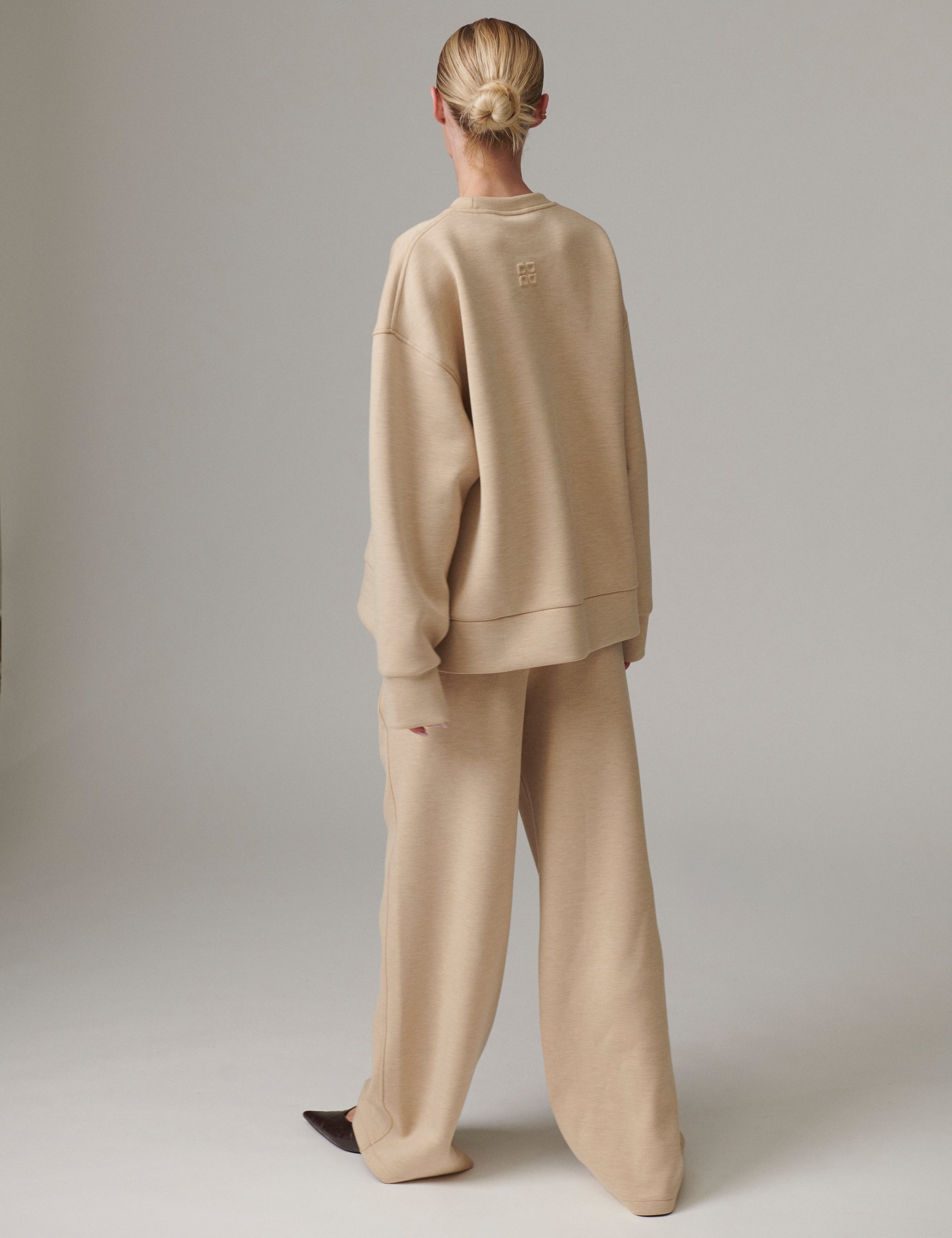 DAY Birger ét Mikkelsen DAYDaniela - Scuba - Sweatpants Bukser 500001 Beige Melange