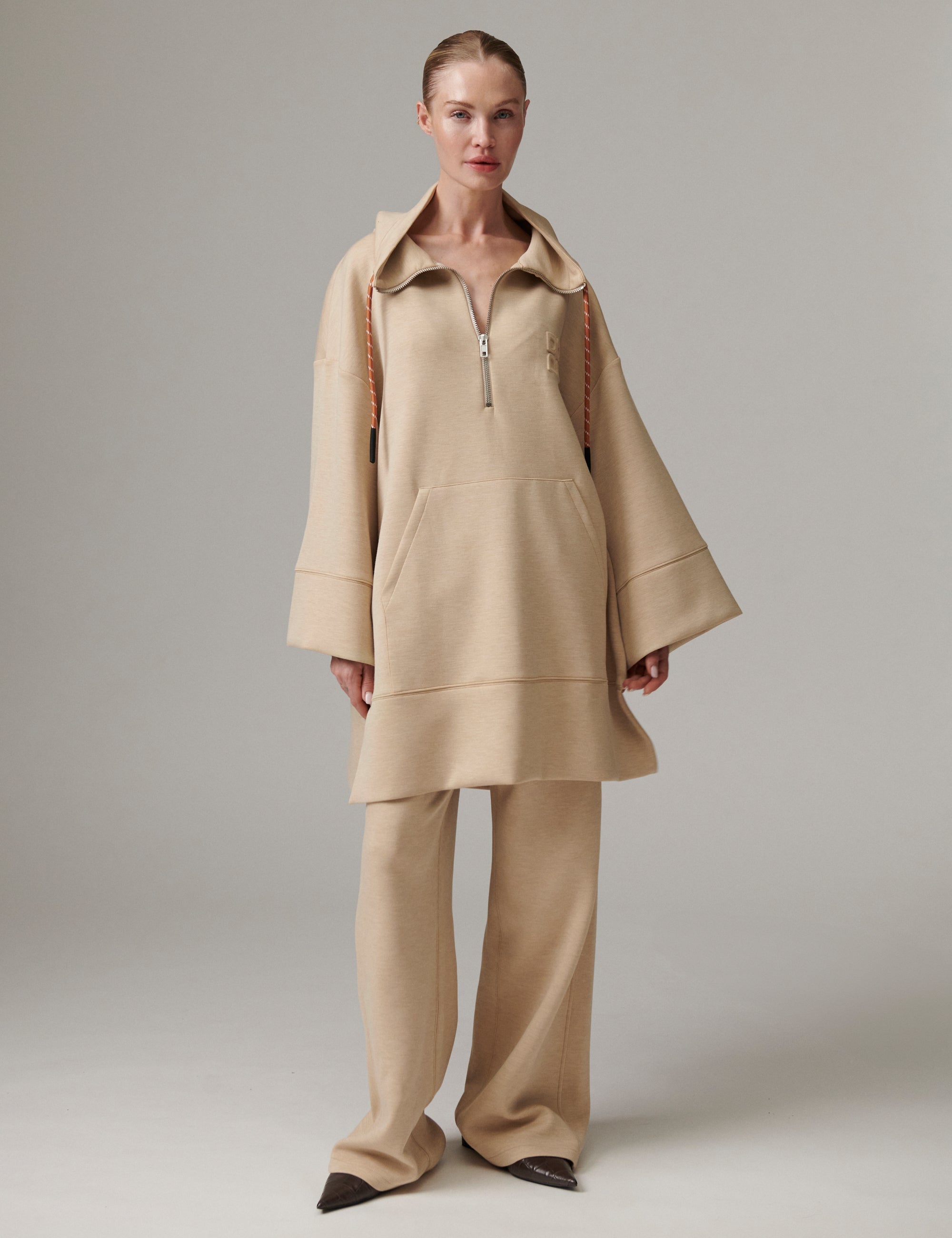 DAY Birger ét Mikkelsen DAYDaniela - Scuba - Sweatpants Bukser 500001 Beige Melange