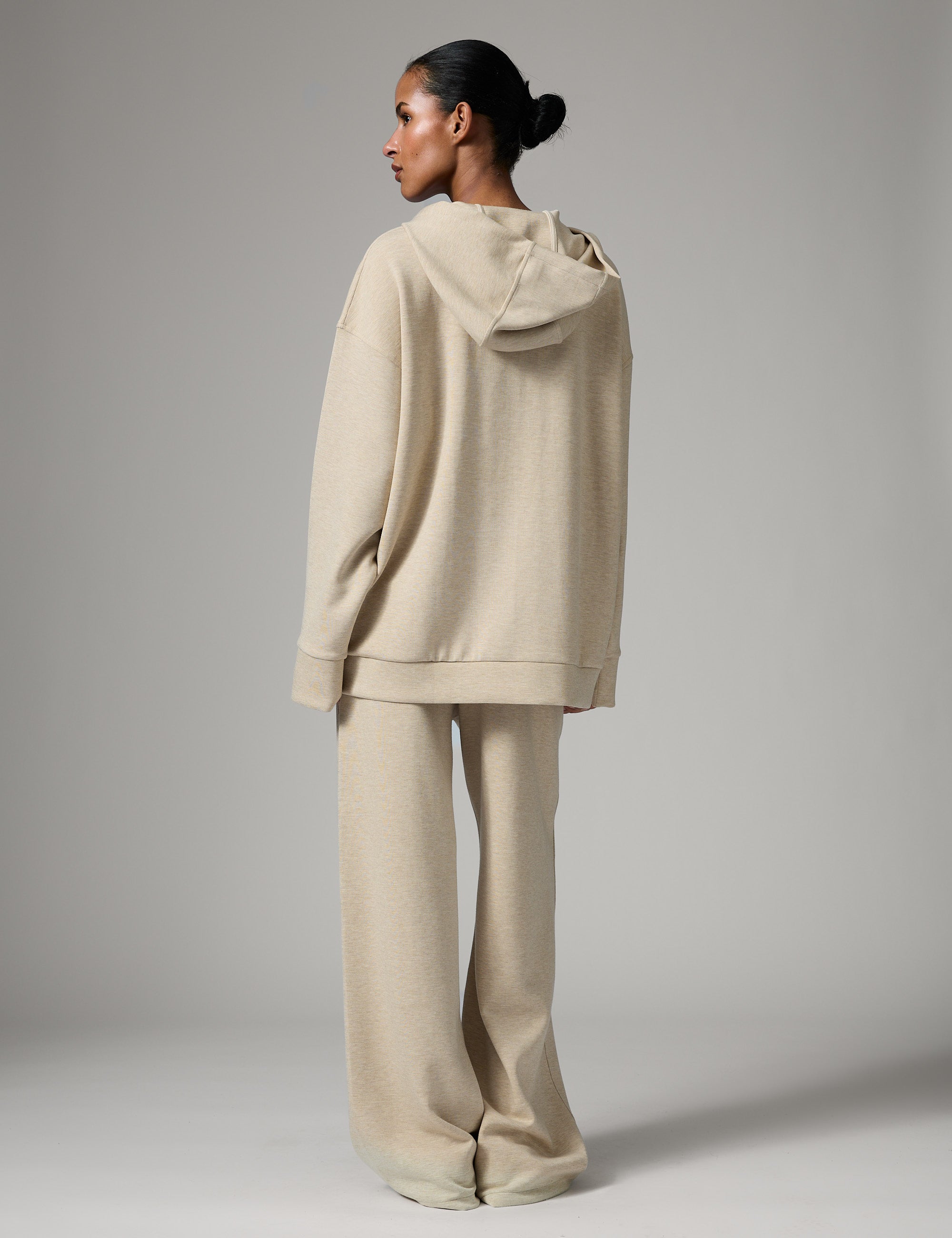 DAY Birger ét Mikkelsen DAYDaniela - Scuba - Sweatpants Bukser 500001 Beige Melnage