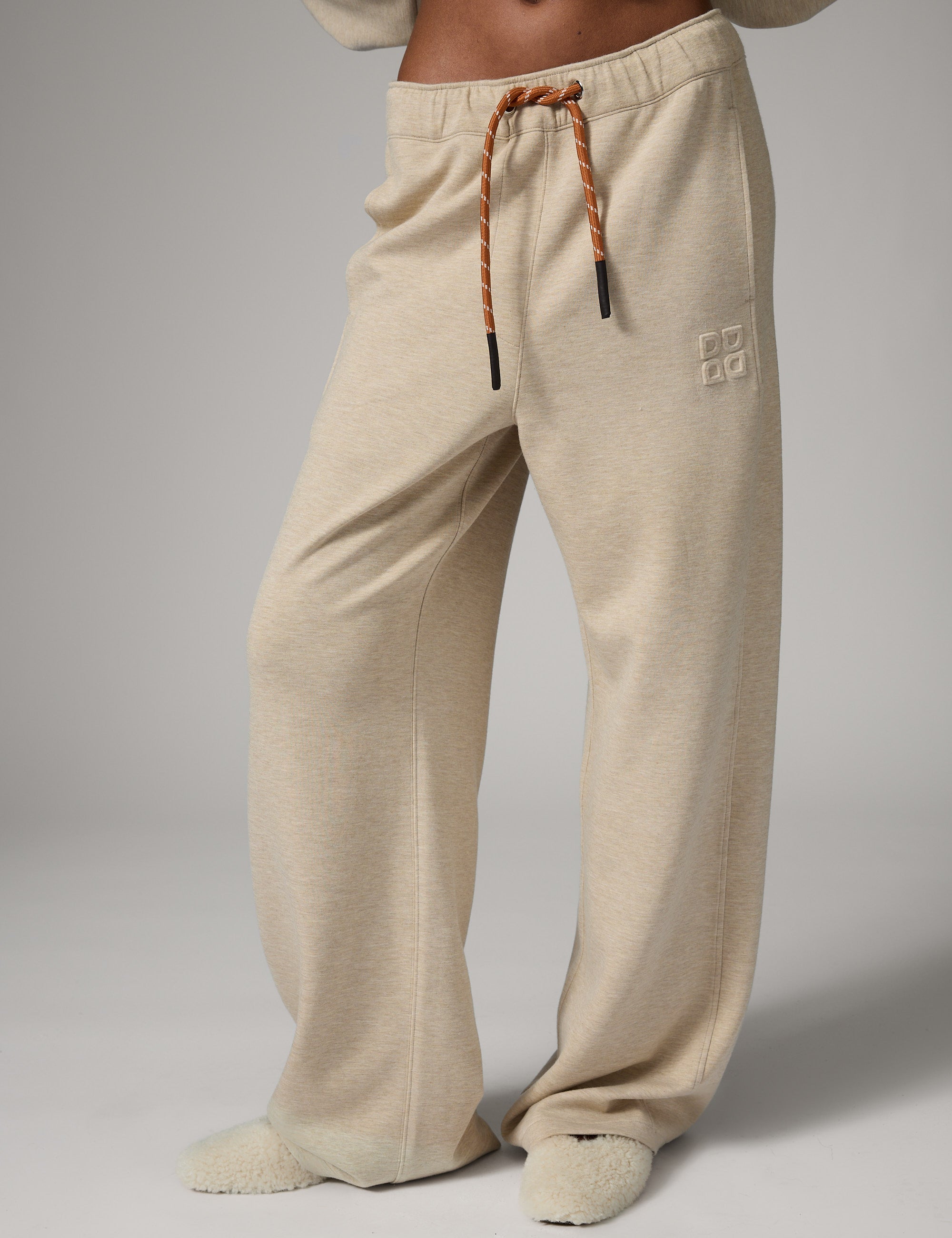 DAY Birger ét Mikkelsen DAYDaniela - Scuba - Sweatpants Bukser 500001 Beige Melnage