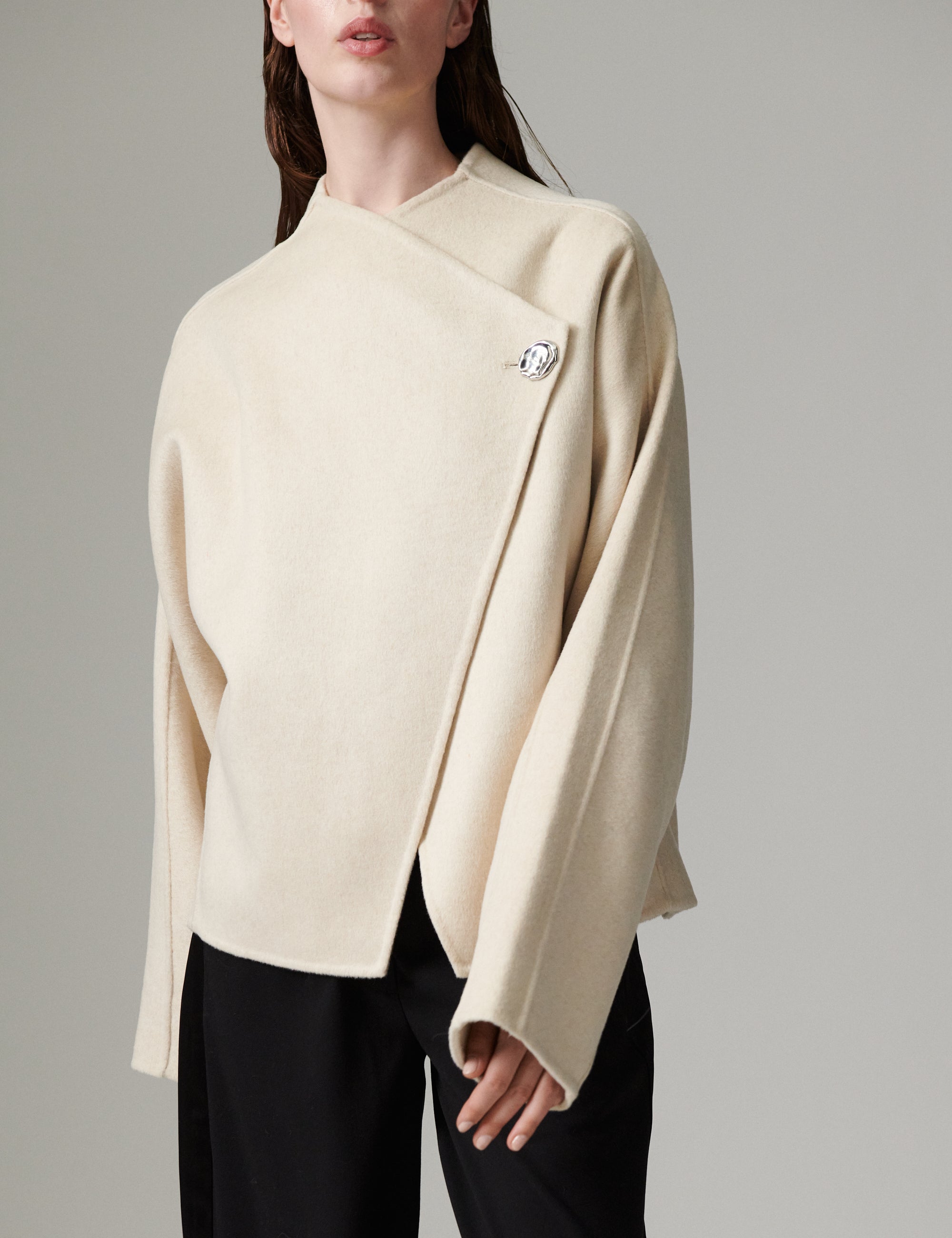 DAY Birger ét Mikkelsen DAYDesiree - Double Faced Wool - Frakke Frakke 120110 Pistachio Shell