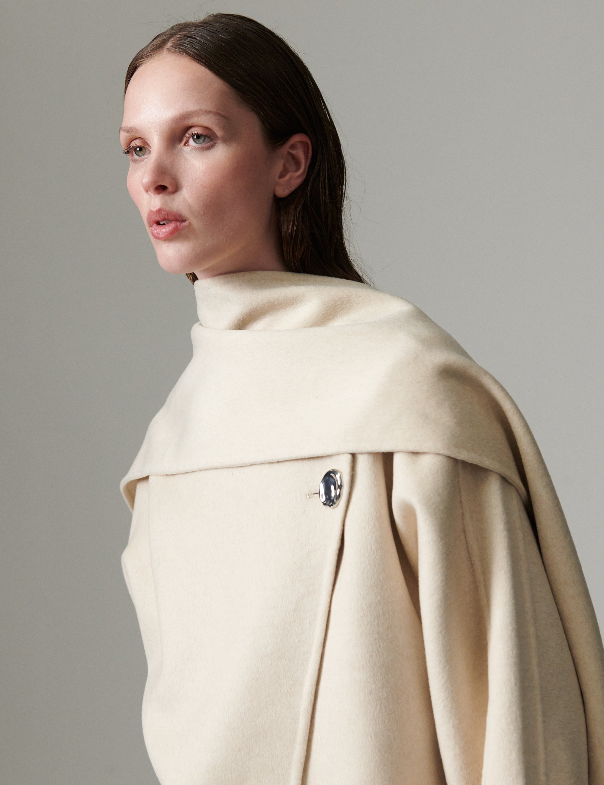 DAY Birger ét Mikkelsen DAYDesiree - Double Faced Wool - Frakke Frakke 120110 Pistachio Shell