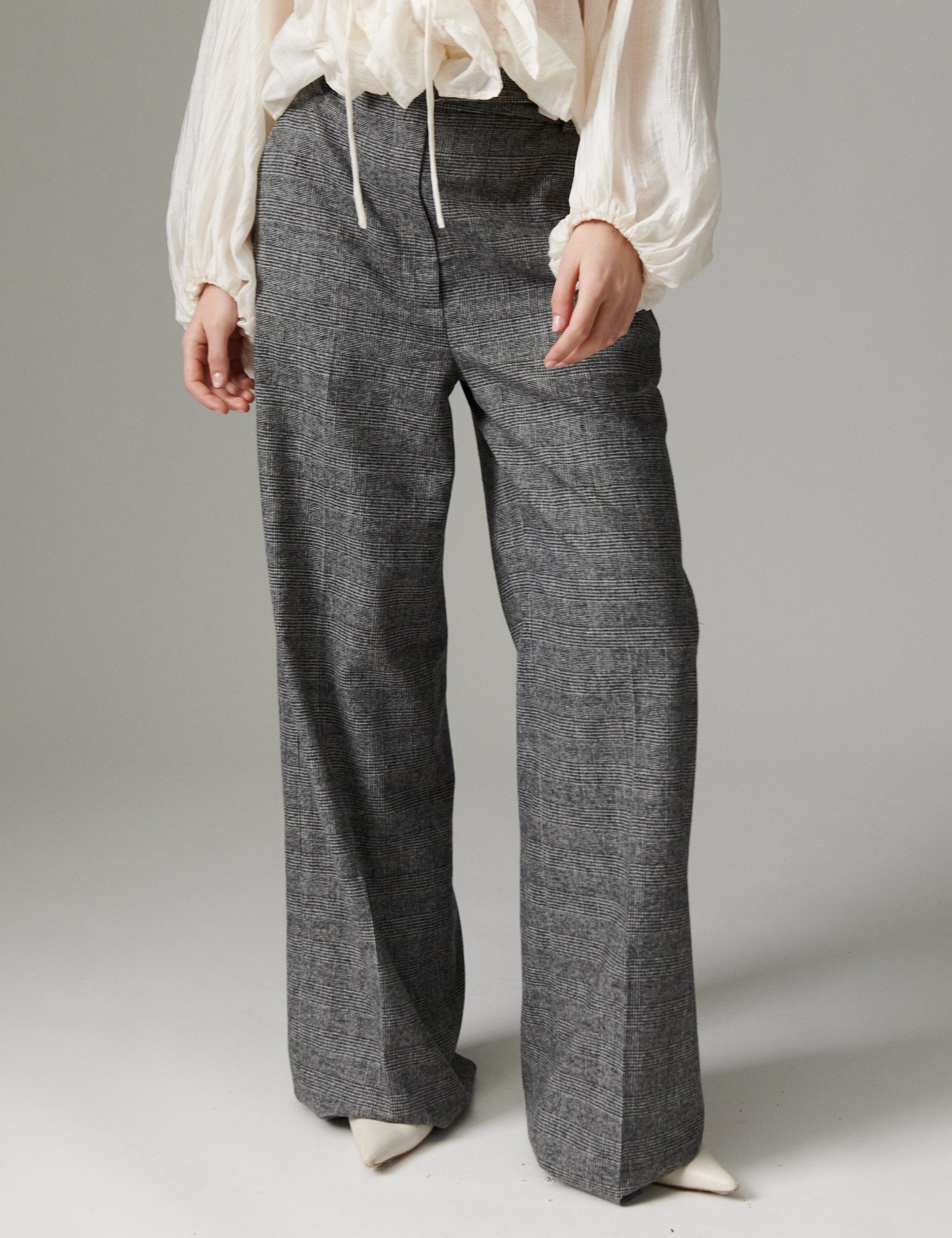 DAY Birger ét Mikkelsen DAYElina - Tartan - Bukser Bukser 900001 Black Check