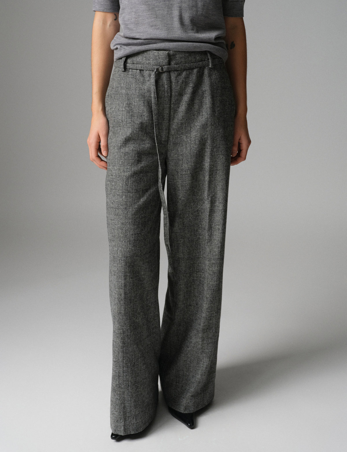 DAY Birger ét Mikkelsen DAYElina - Tartan - Bukser Bukser 900001 Black Check
